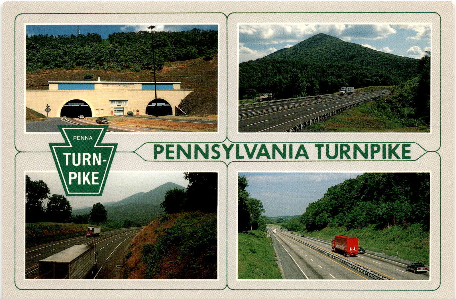 Vintage Pennsylvania Turnpike Postcard - 50+ Years of History