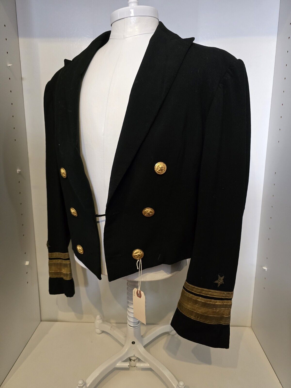 Original 1950s Rear Admiral Mess Dress Uniform Jacket With Beautiful Bullion...