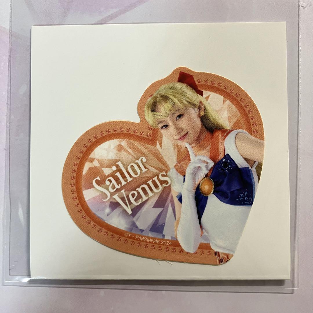 Nogizaka46 River Sakura/Sailor Venus Sticker from japan Rare F/S Good condition