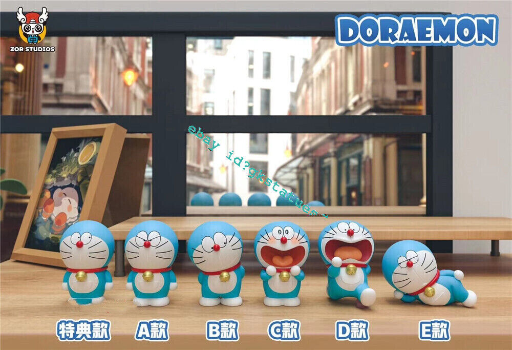 ZOR Studio Doraemon Resin Statue Pre-order 6Pcs Collection