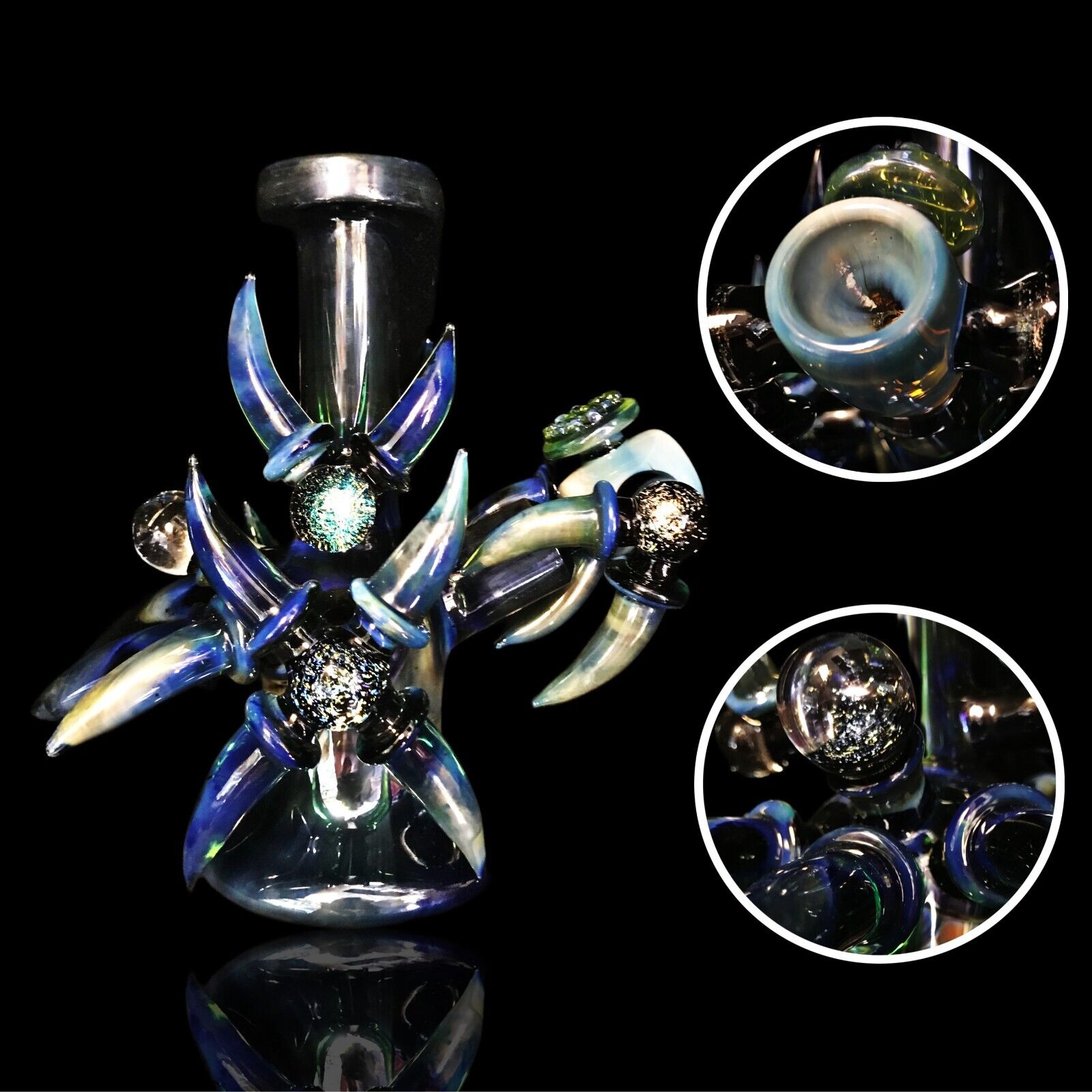 Heady Hand Blown Bong jeepers creepers