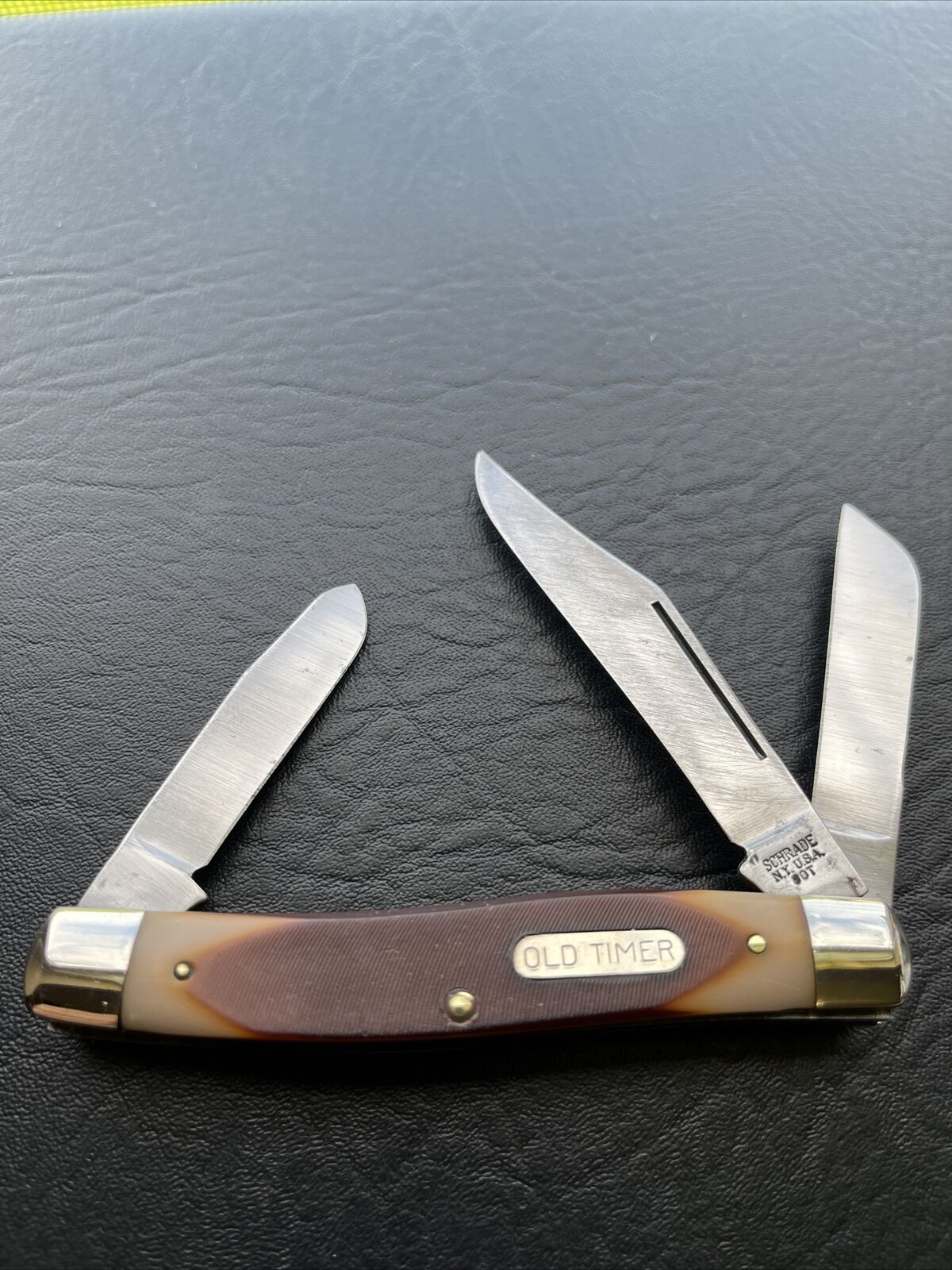 VINTAGE SCHRADE 80T OLD TIMER   POCKET KNIFE