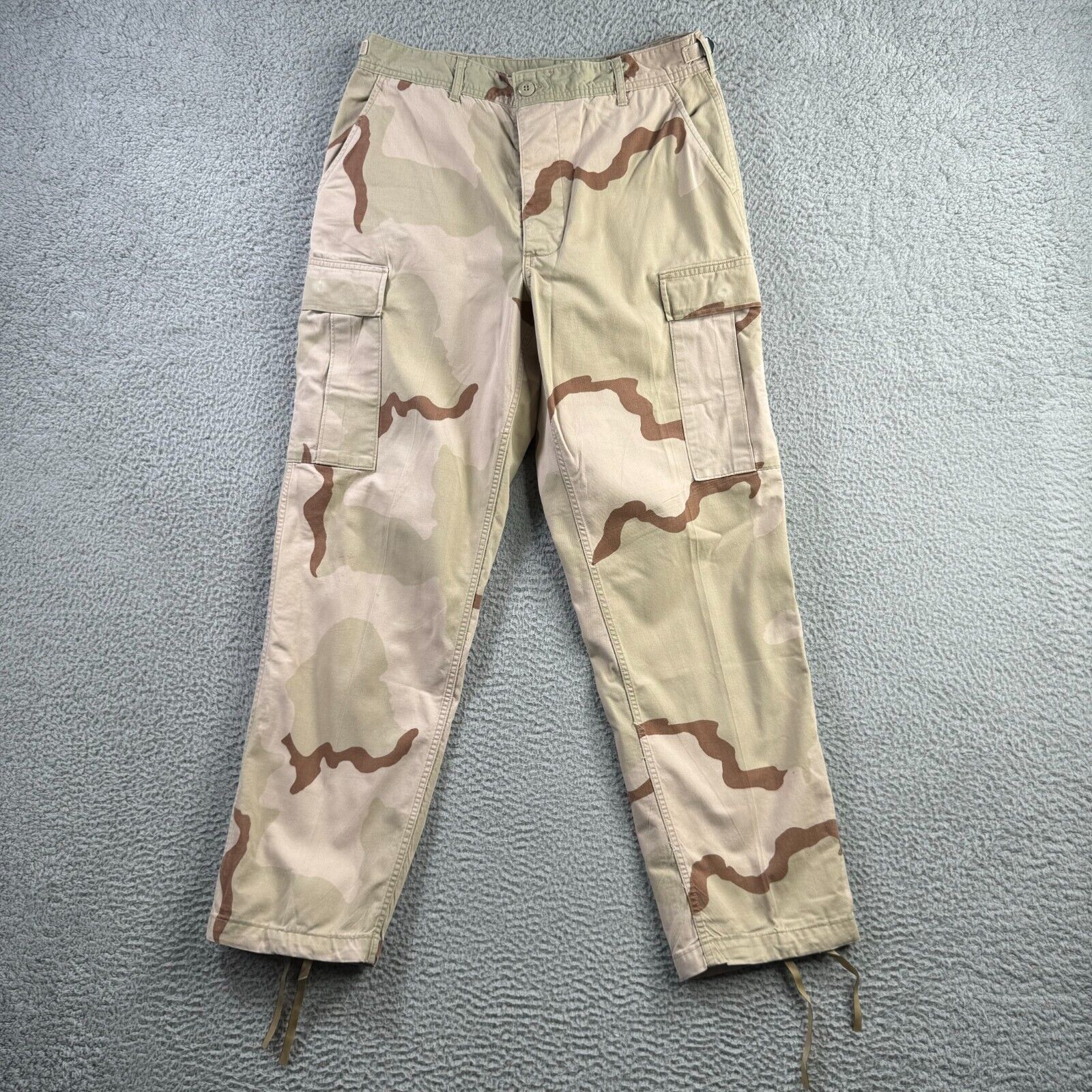 Vintage Military Pants Mens Medium Trousers Desert Storm DCU Camo Combat