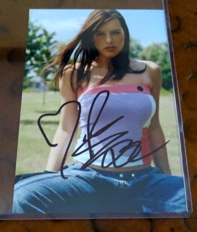 Michelle Ryan signed autographed photo The Bionic Woman Zoe Slater on EastEnders