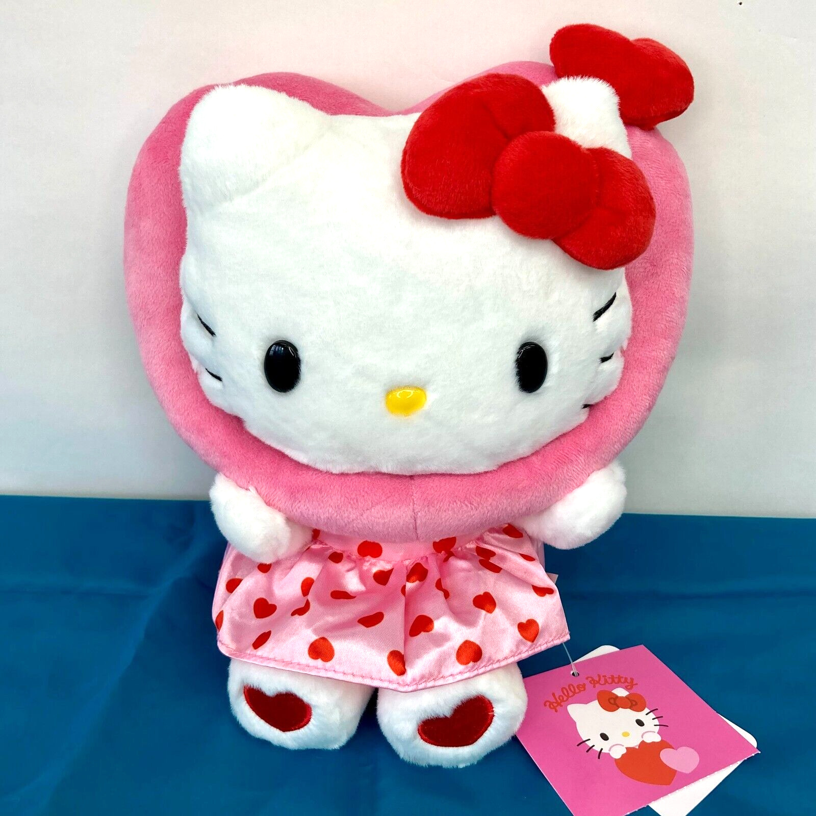 Sanrio Official Hello Kitty Plush Colorful Heart Series 2024 New Tag from JAPAN