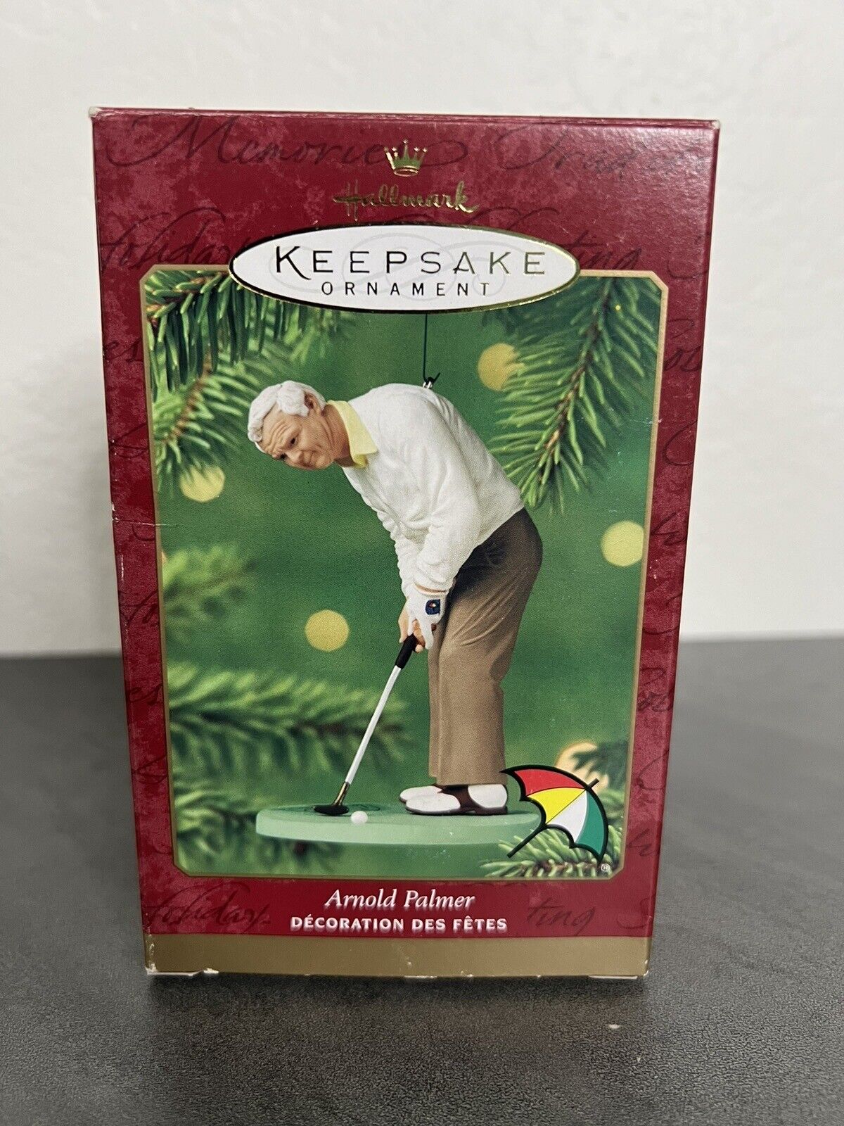 Arnold Palmer Vintage 2000 Hallmark Christmas Holiday Keepsake Ornament No. 52