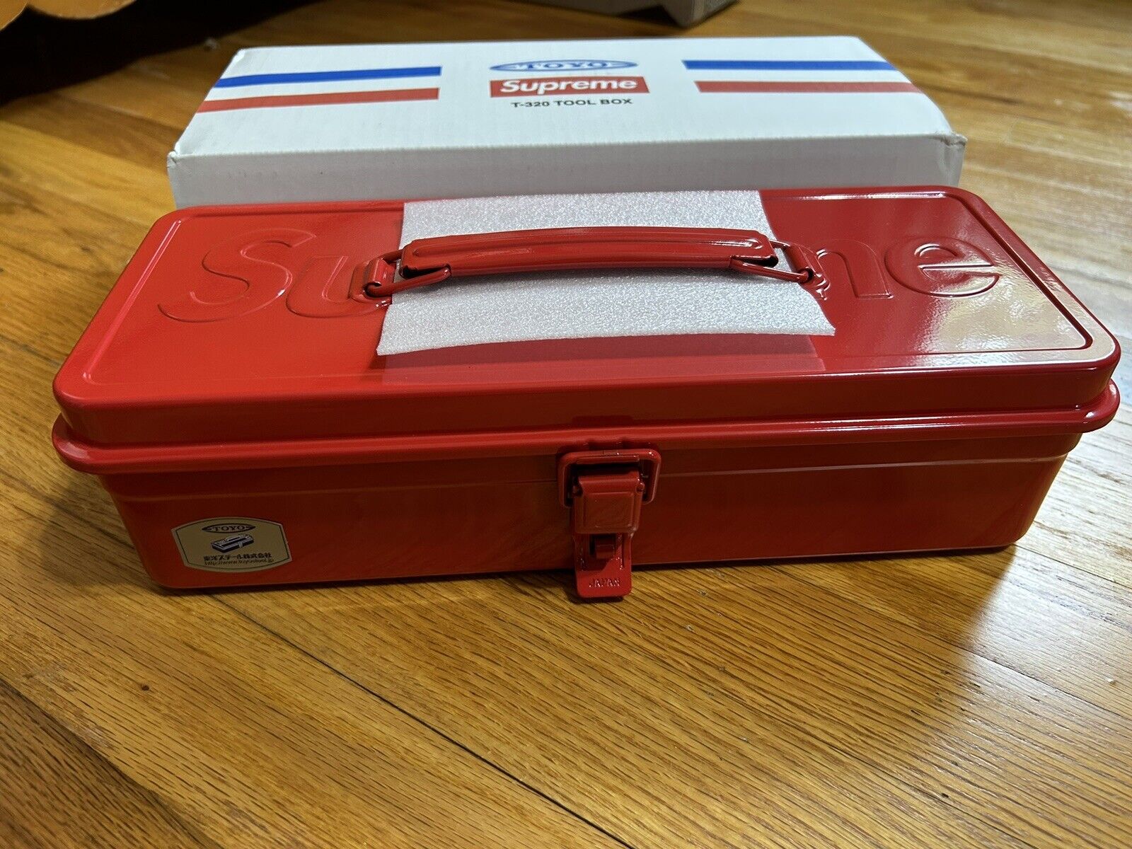 Supreme Toyo Toolbox Red