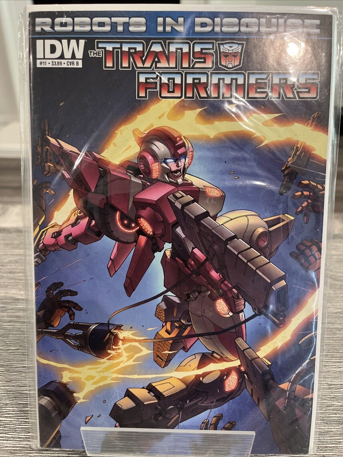Transformers Robots in Disguise 11 B IDW 2012 NM. In New Bag & Boarder. See Pics
