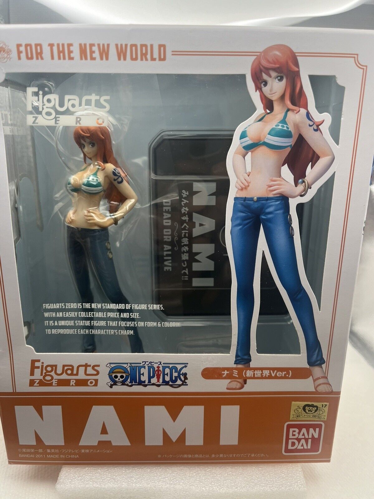 Bandai Figuarts ZERO One Piece Nami New World Collectible figure 