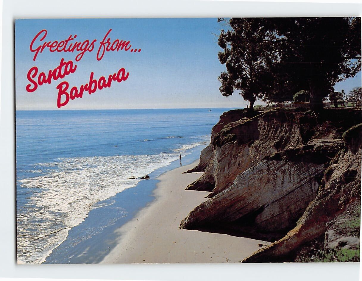Postcard Shoreline Park Santa Barbara California USA