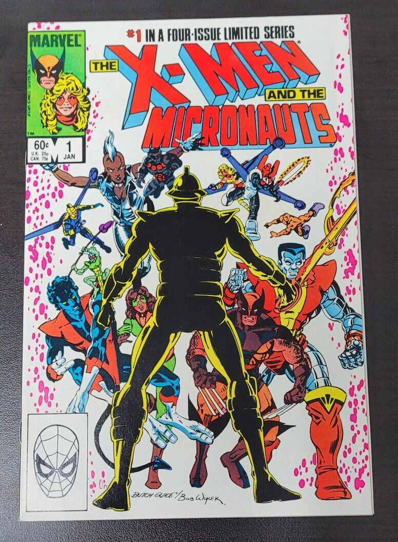 X-Men and the Micronauts #1 Comic Book 1984 NM Newsstand Marvel Comics