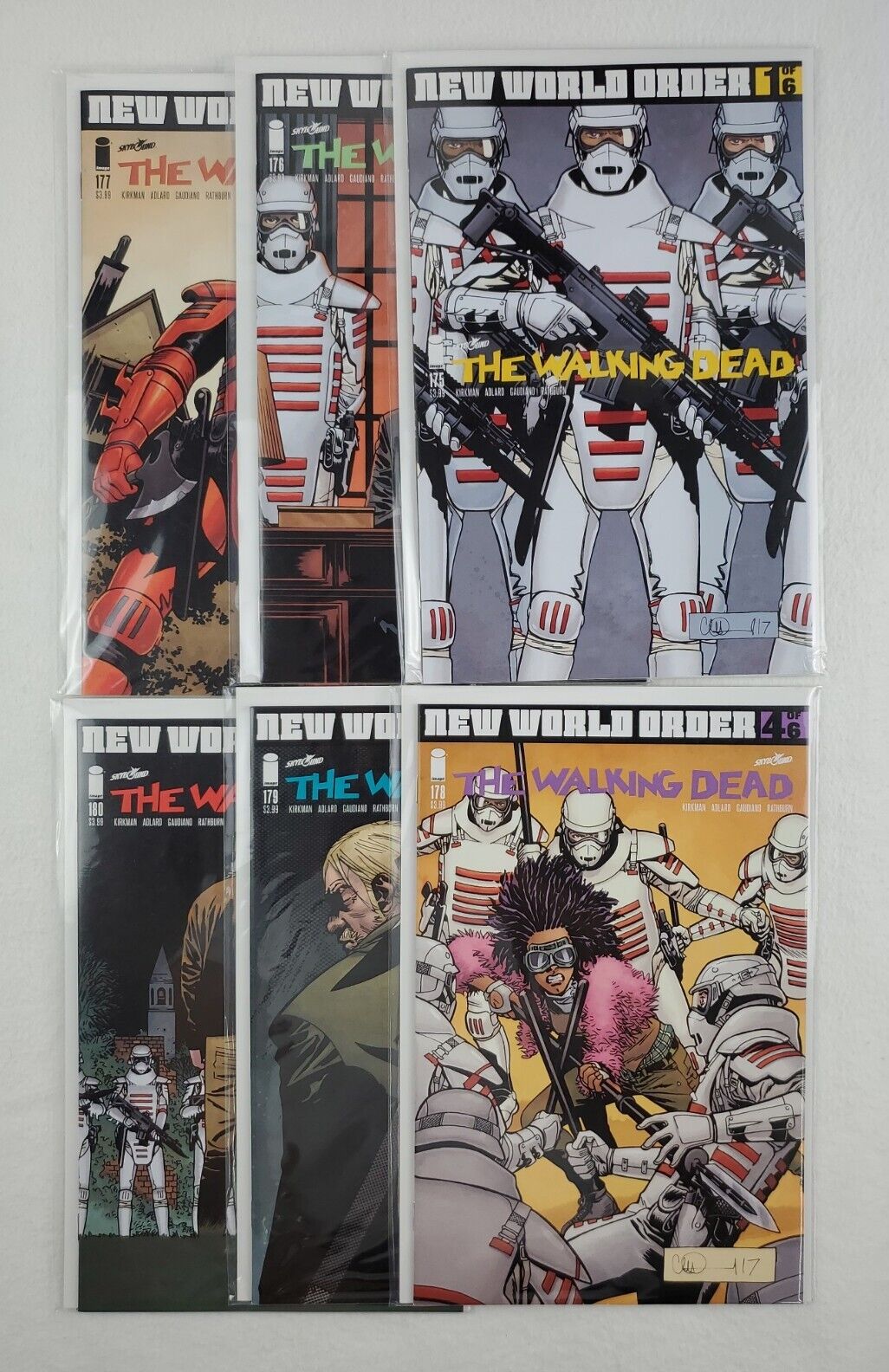 The Walking Dead #175-180 New World Order Lot Of 6 Image Comics