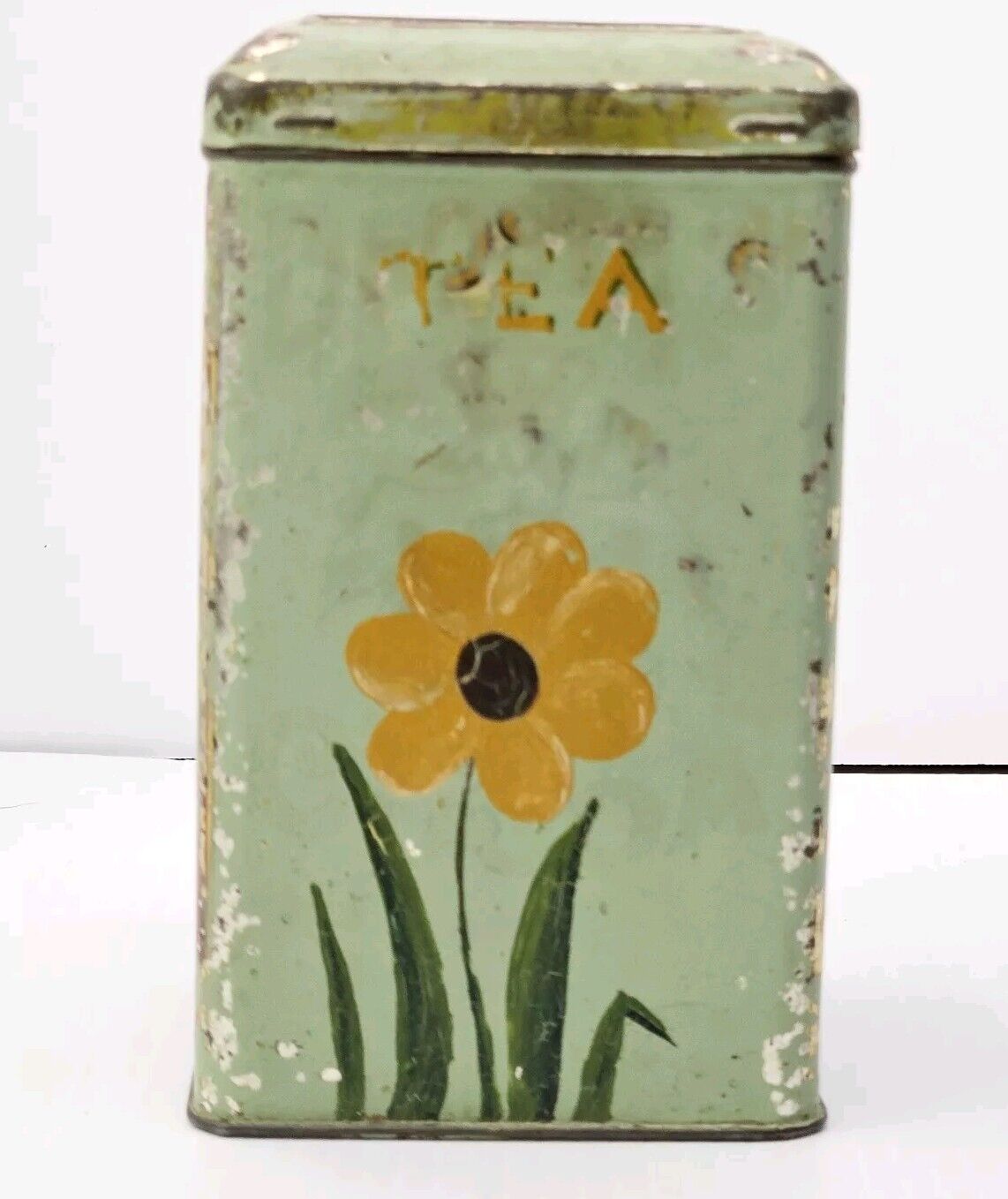 Antique Advertising Tin, Droste’s Dutch Cocoa, 8 Oz.  Primitive Tea Cannister