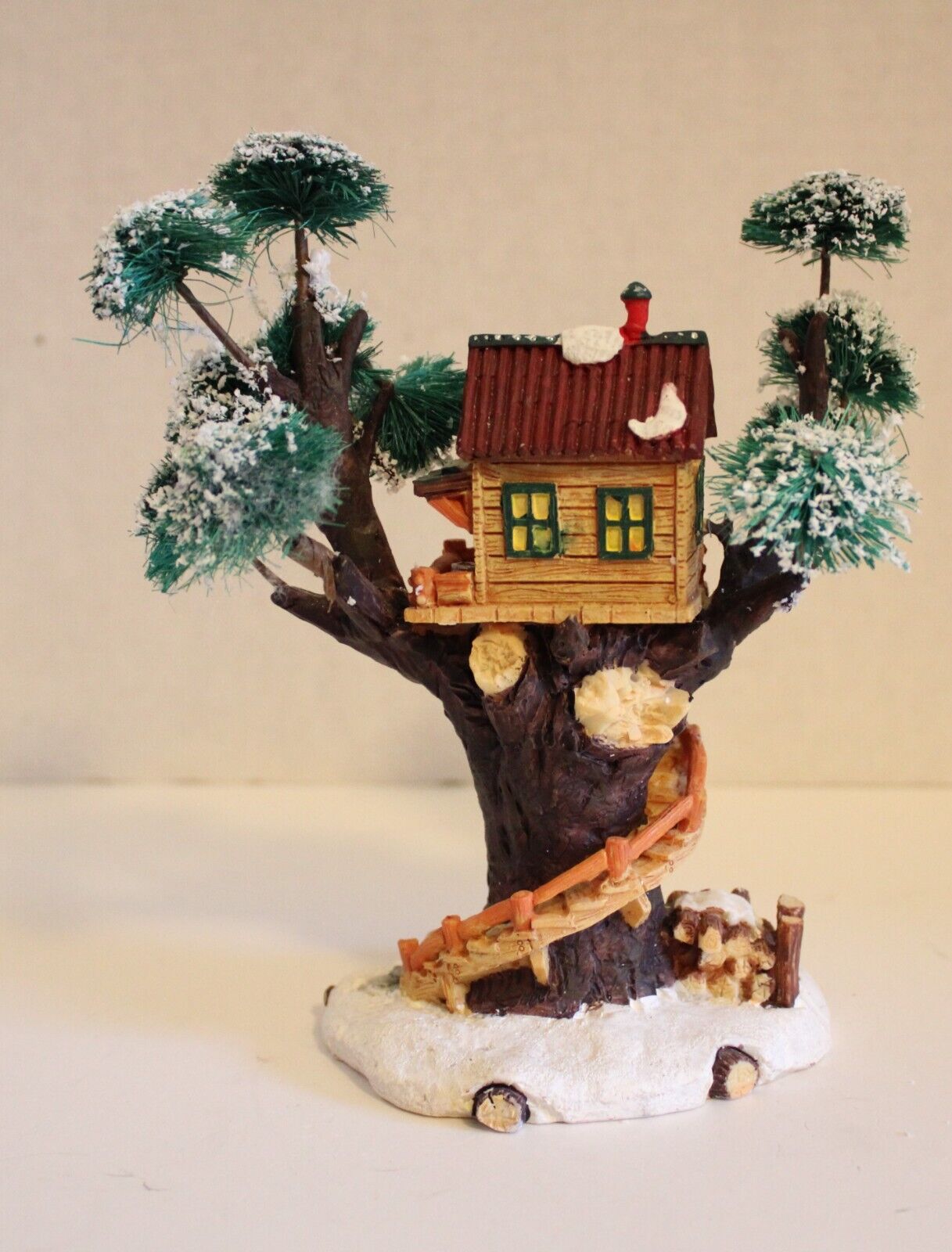 Winter Valley - Village Tree House Scene - 2002