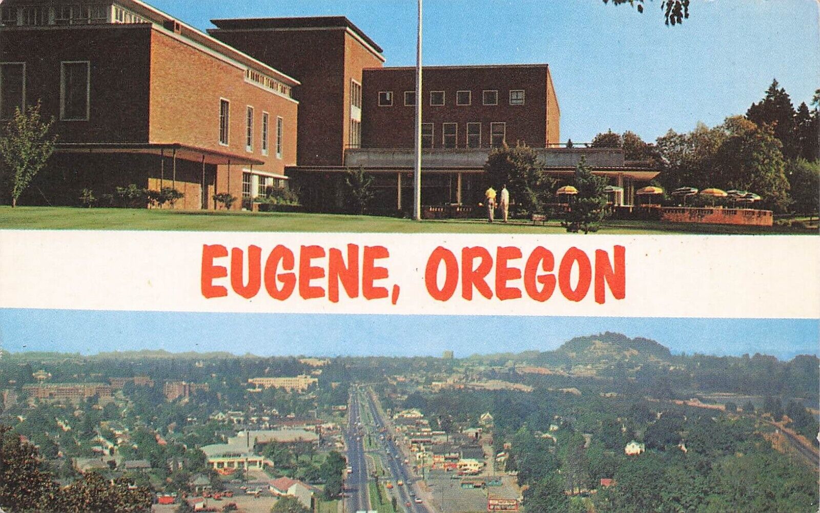 Eugene Oregon, University of Oregon, Franklin Blvd. c1960s