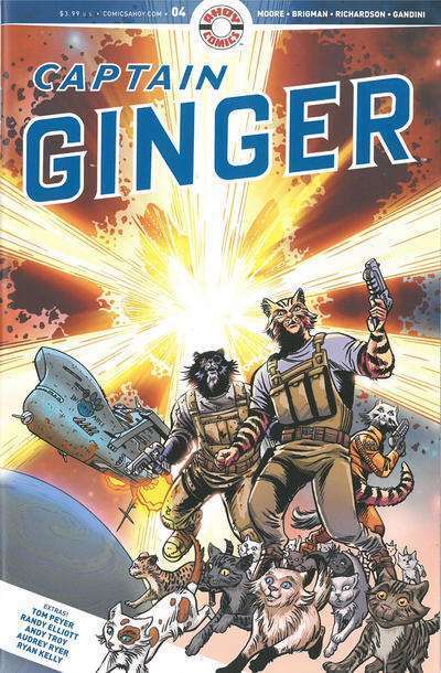 Captain Ginger #4 VF/NM; Ahoy | Last Issue - we combine shipping