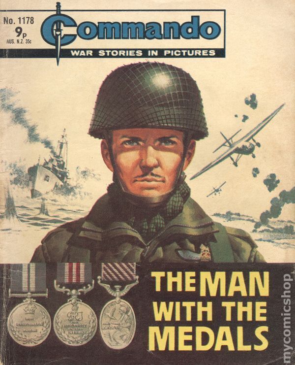 Commando War Stories in Pictures #1178 VG- 3.5 1977 Stock Image Low Grade