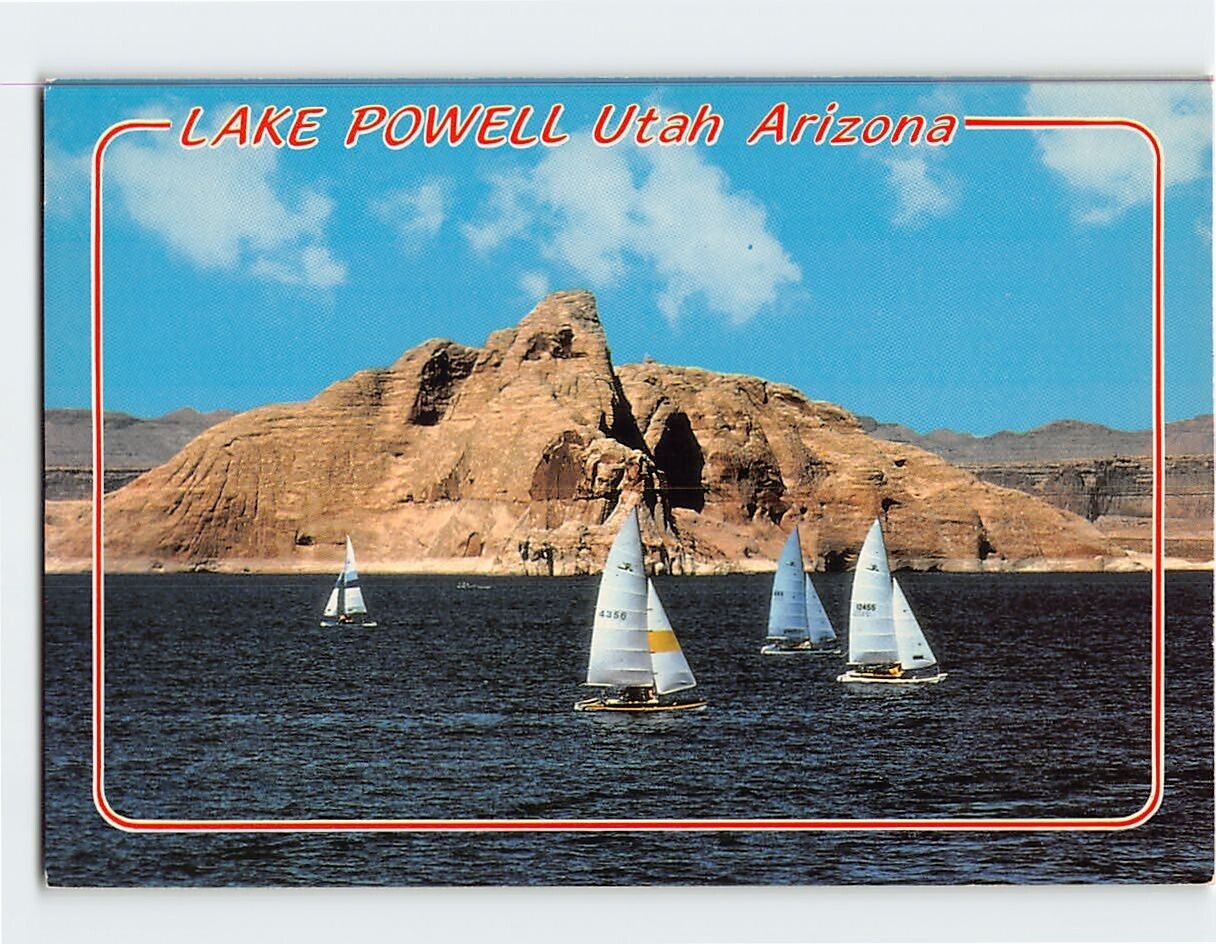 Postcard Fair Winds on Lake Powell USA