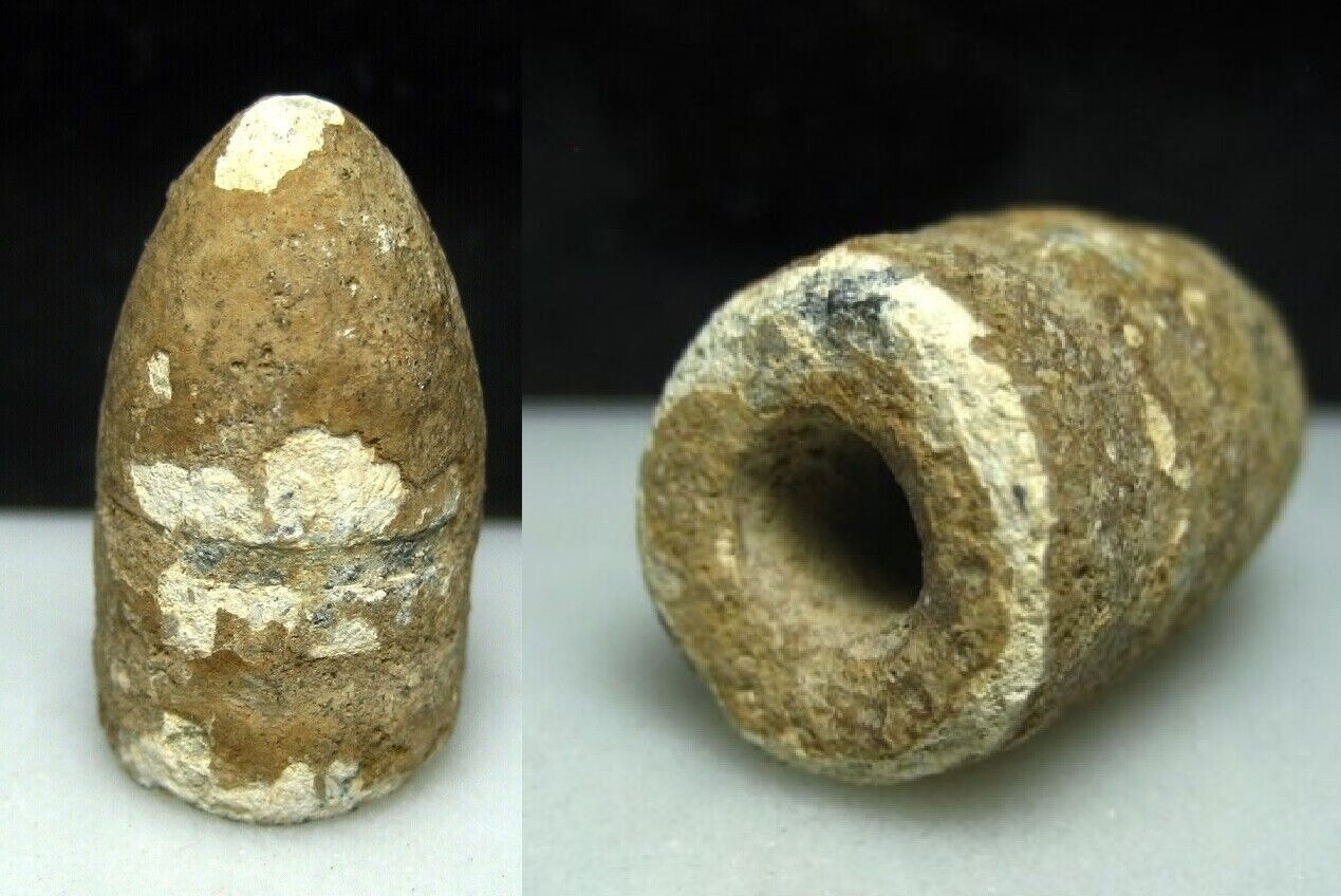 Petersburg Virginia Civil War Relic Dug Dropped Hole-Base .52 cal Sharps Bullet