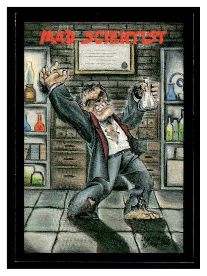1991 Topps Monster in My Pocket (US Edition) #39 Mad Scientist