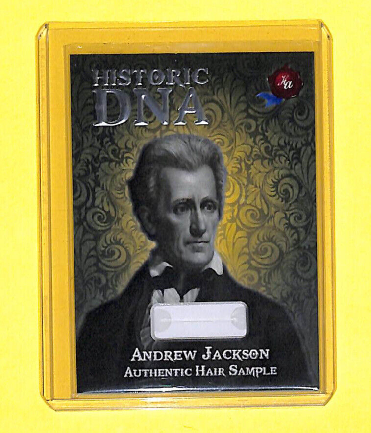 2022 Historic Autographs Andrew Jackson Hair Sample Relic Card 119/154 President