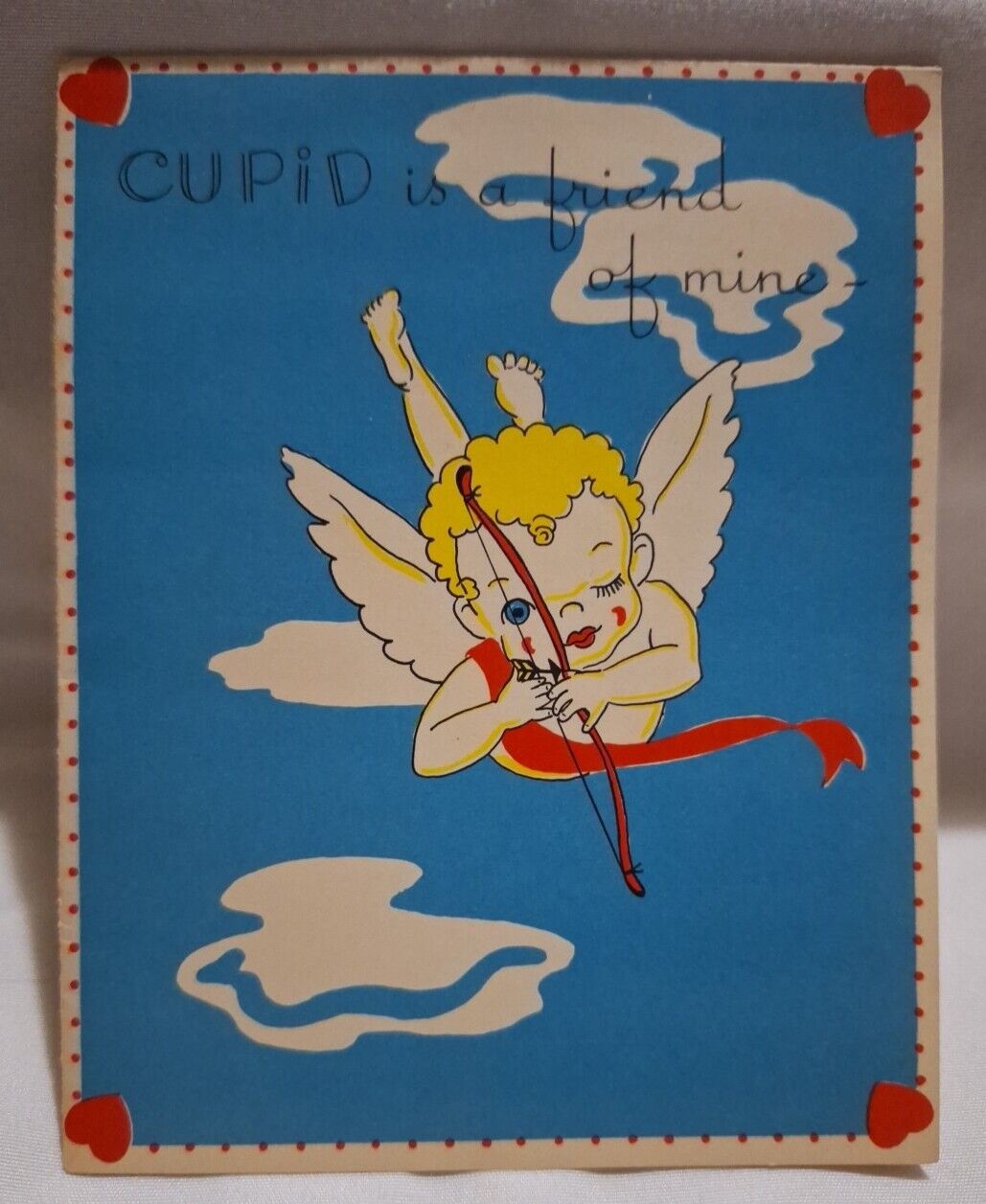 Vintage Valentines Day Greeting Card \