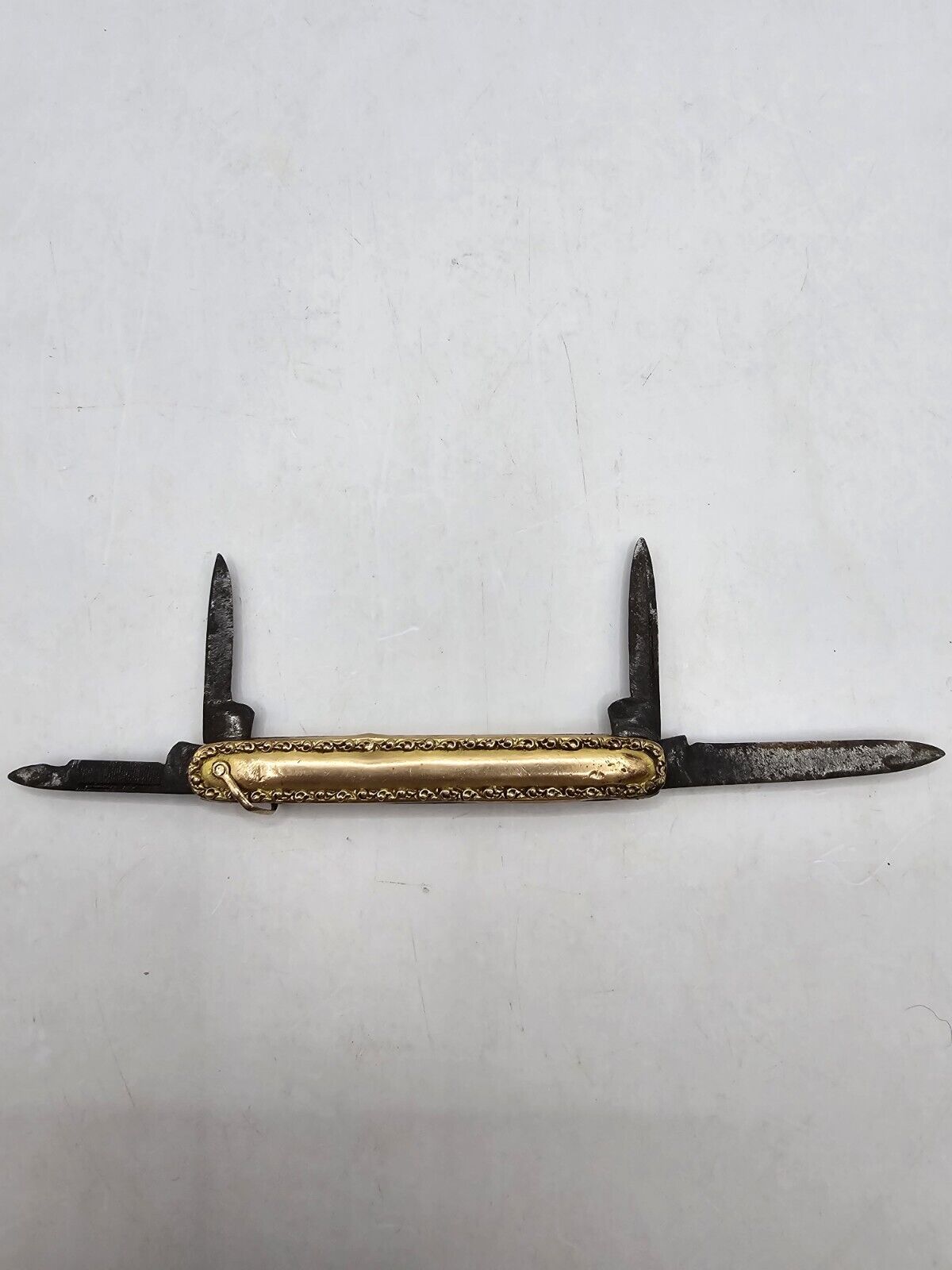 Vintage Gold German 4 Blade Pocket Knife