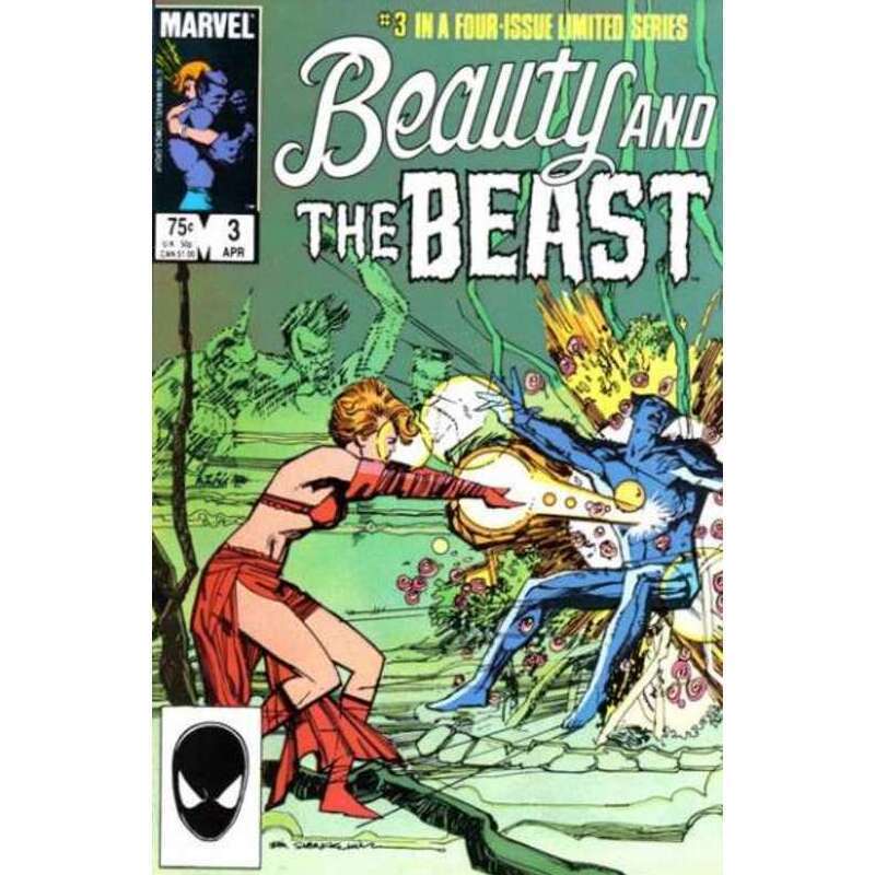 Beauty and the Beast (1985 series) #3 in Very Fine condition. Marvel comics [q.