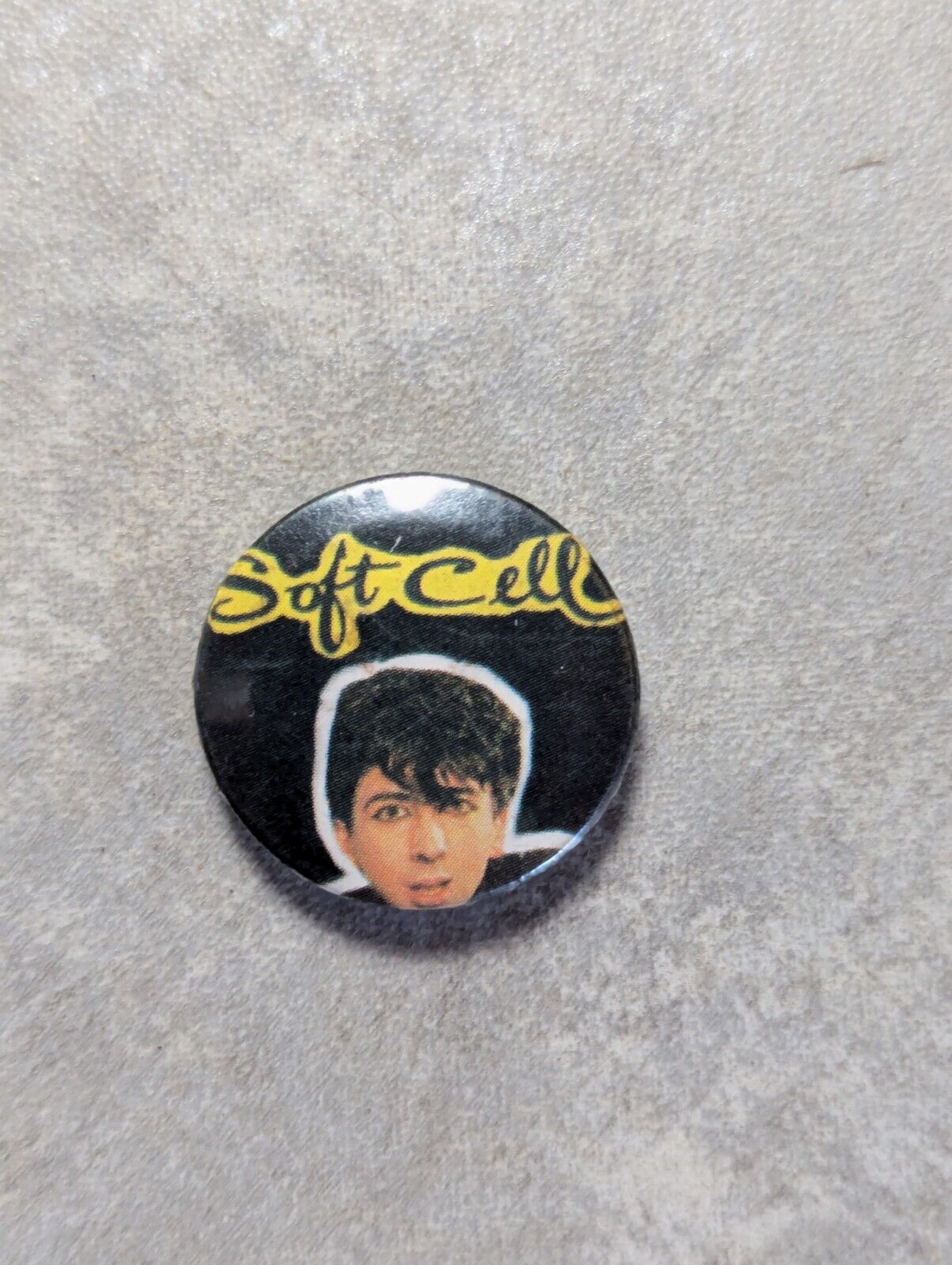 Vintage 80s Soft Cell Pin BADGE Purchased Around 1986 Rare