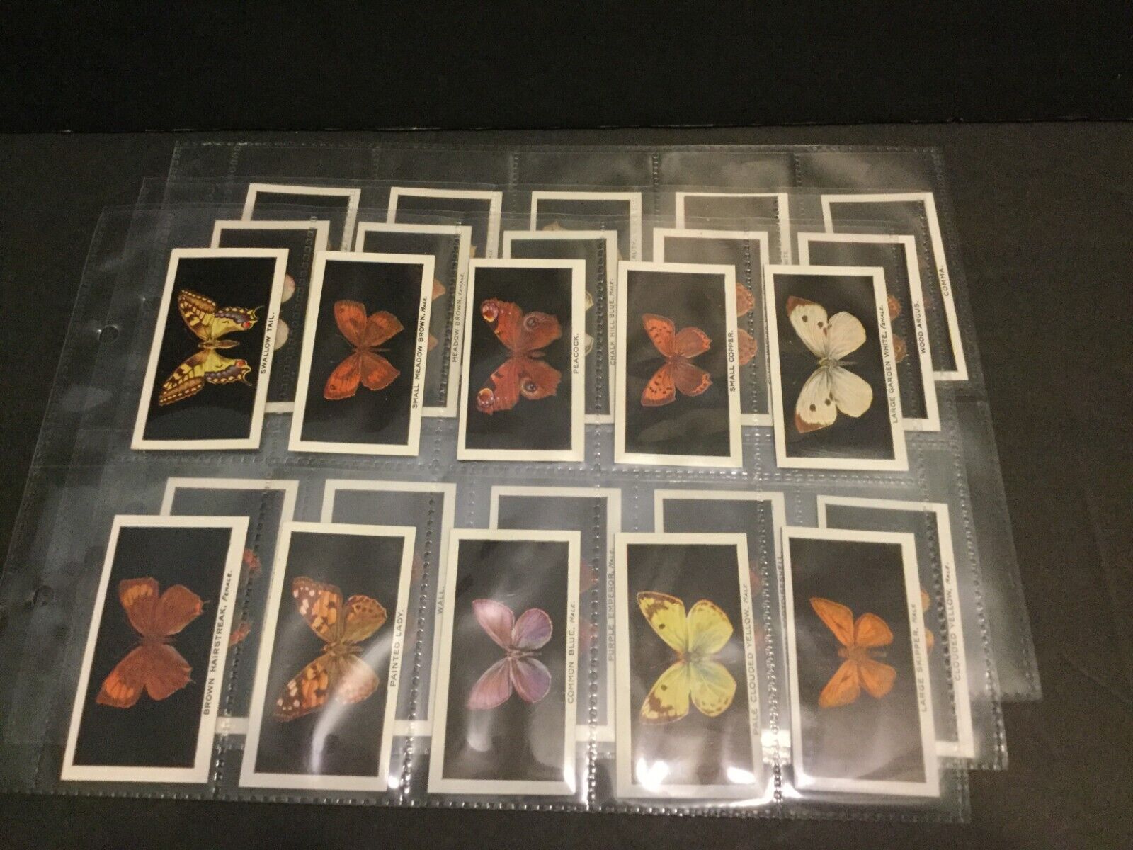1935 Abdulla British Butterflies Set of 25 Cards Sku4S