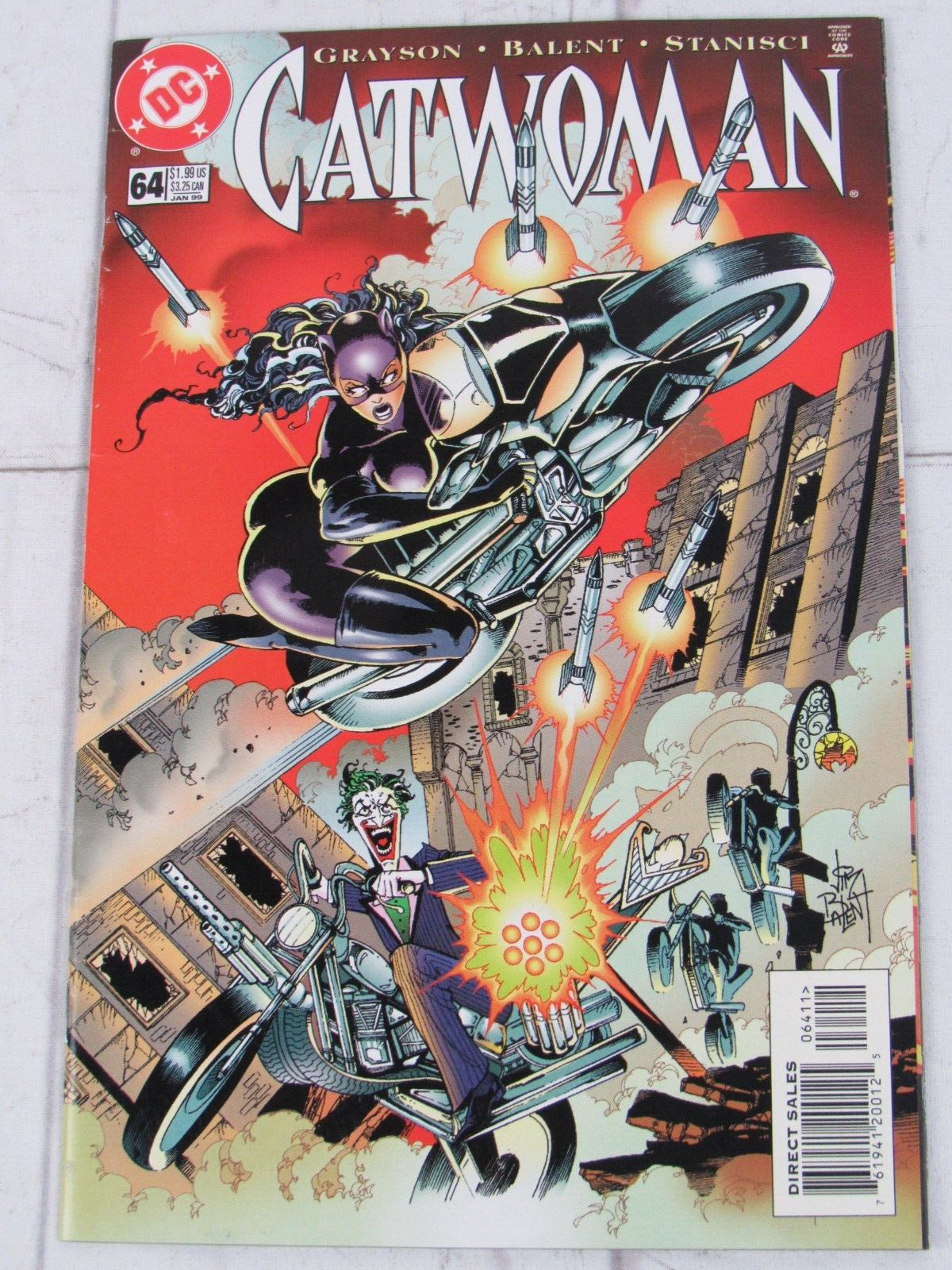Catwoman #64 Jan. 1999 DC Comics