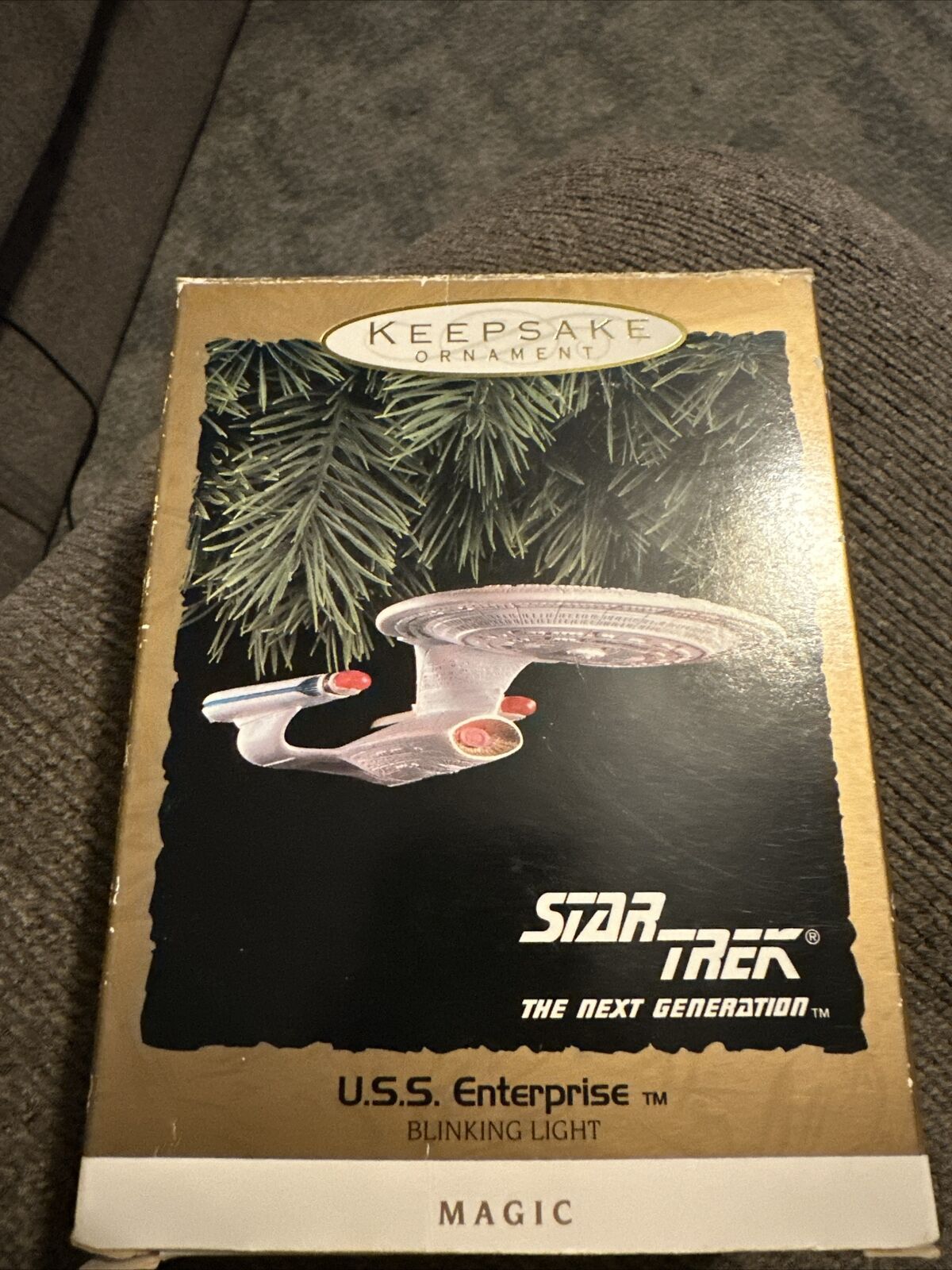 Hallmark 1993 Ornament Star Trek U.S.S. Enterprise