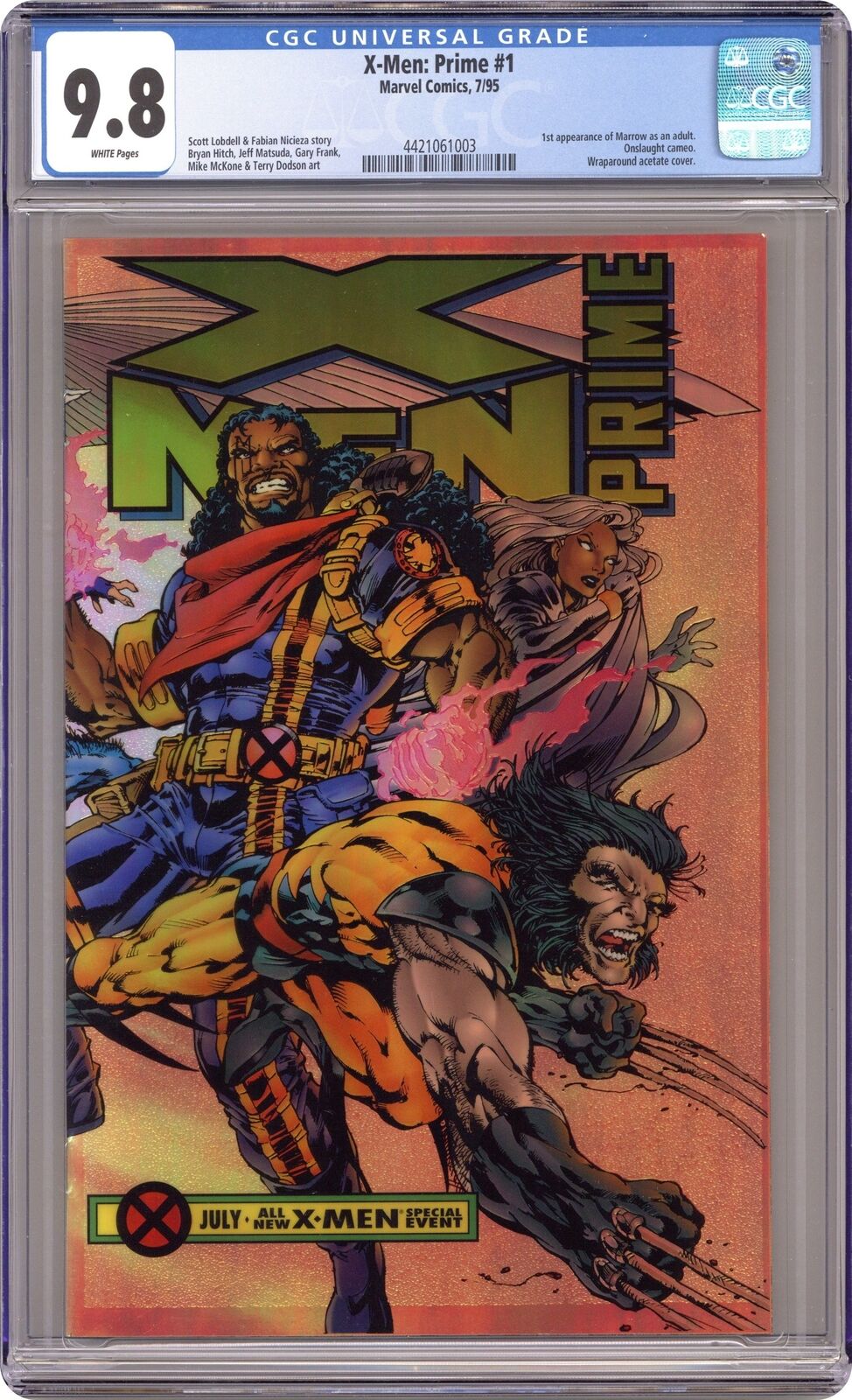 X-Men Prime 1D CGC 9.8 1995 4421061003