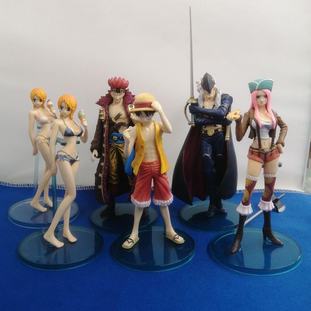 ONE PIECE Figure lot Luffy  Nami super one piece styling  