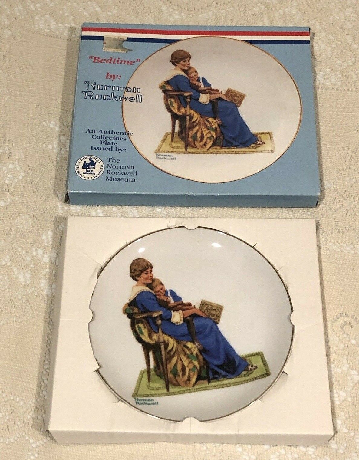Vintage 1984 Norman Rockwell Collector\'s Plate -\