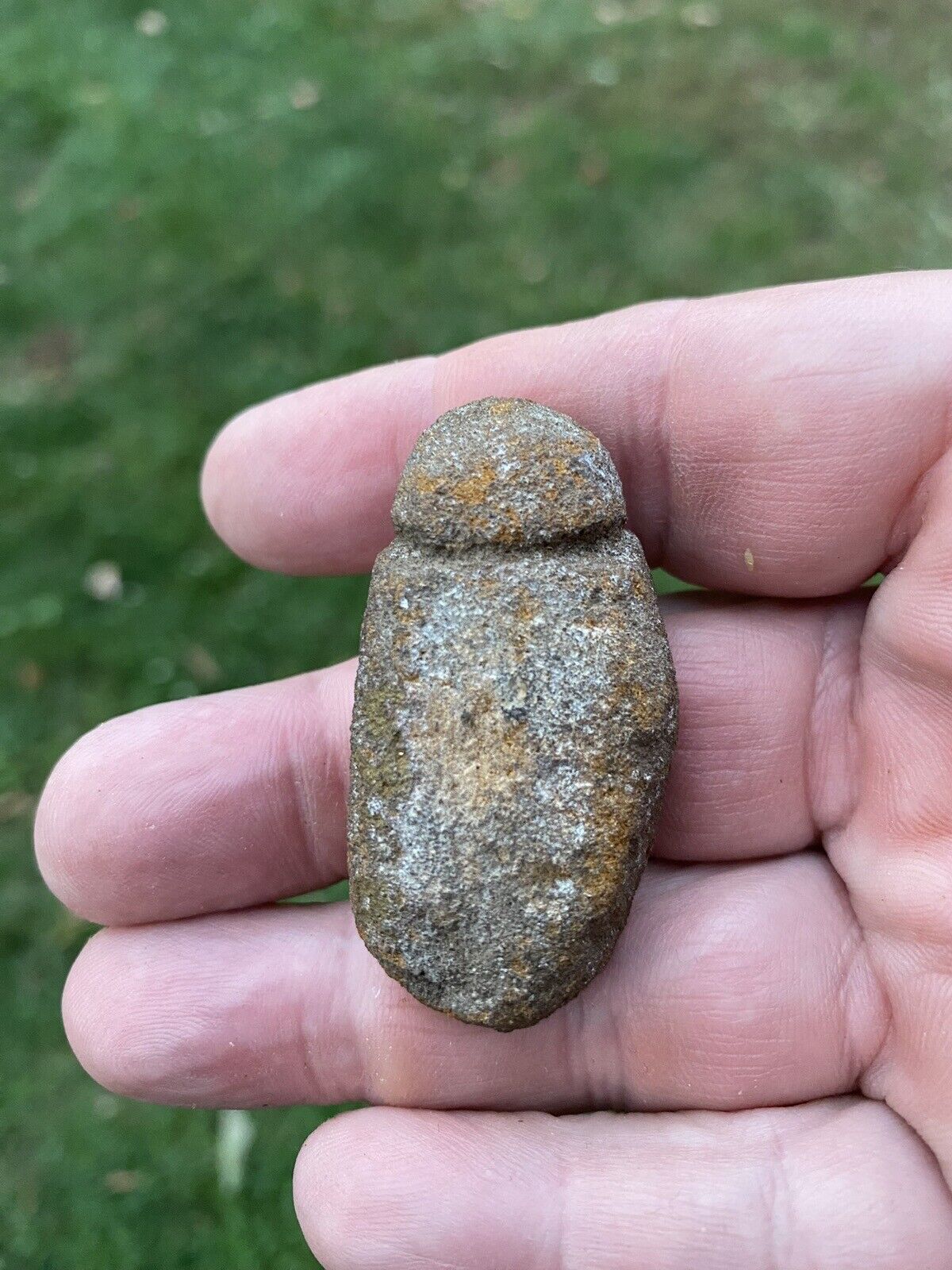 Cool Georgia Pendant or Plummet arrowheads Indian artifacts