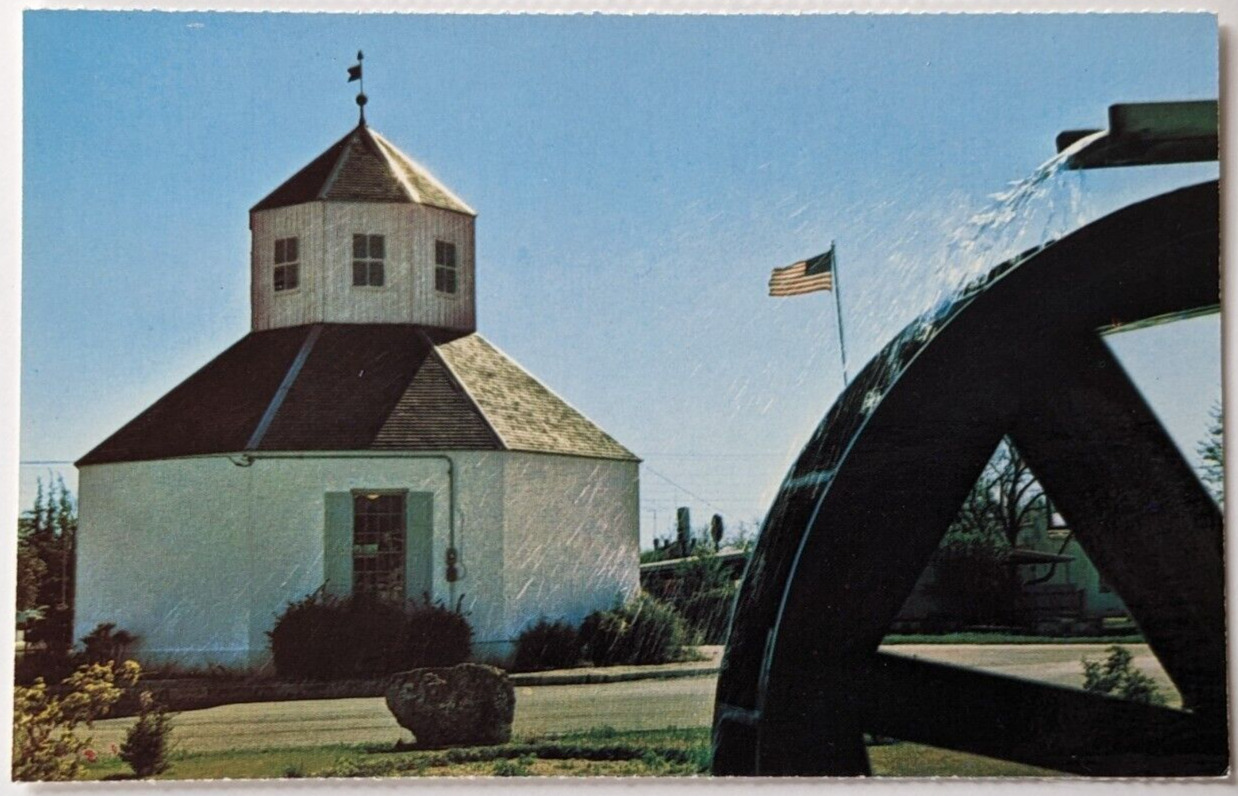 Fredericksburg, TX- Texas The Coffee Mill Church Vereinskirche Main St. Postcard
