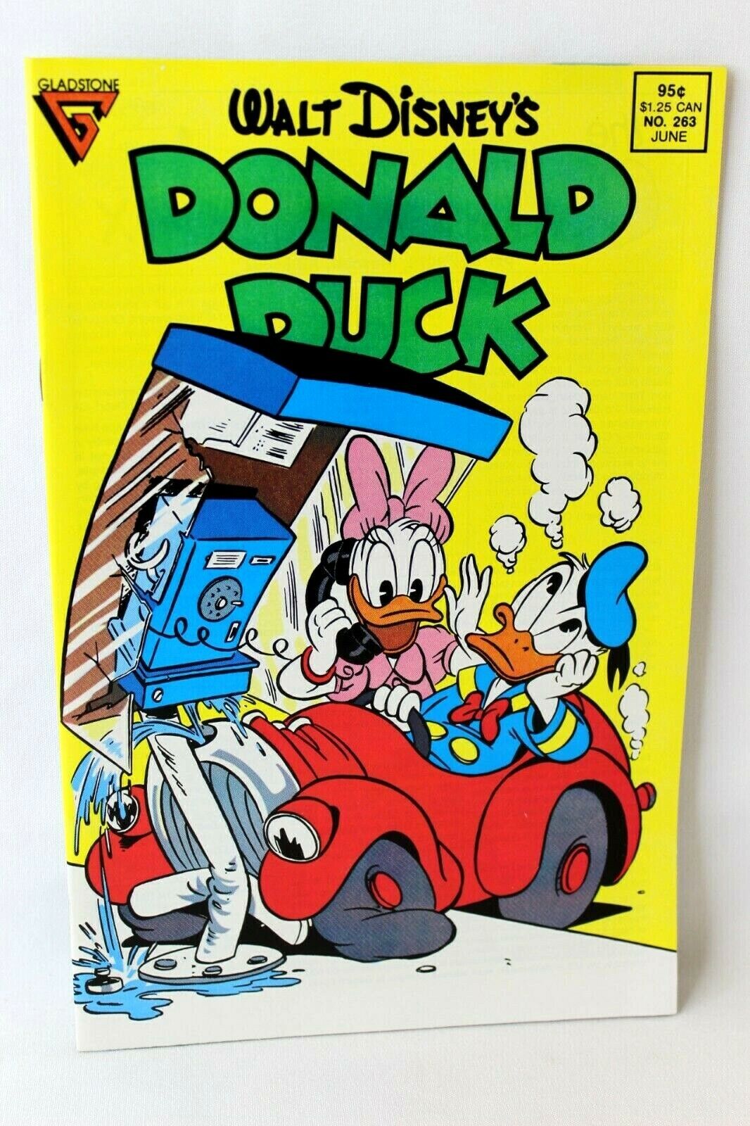 Walt Disney\'s Donald Duck #263 All Washed Up 1988 Gladstone Comics F+