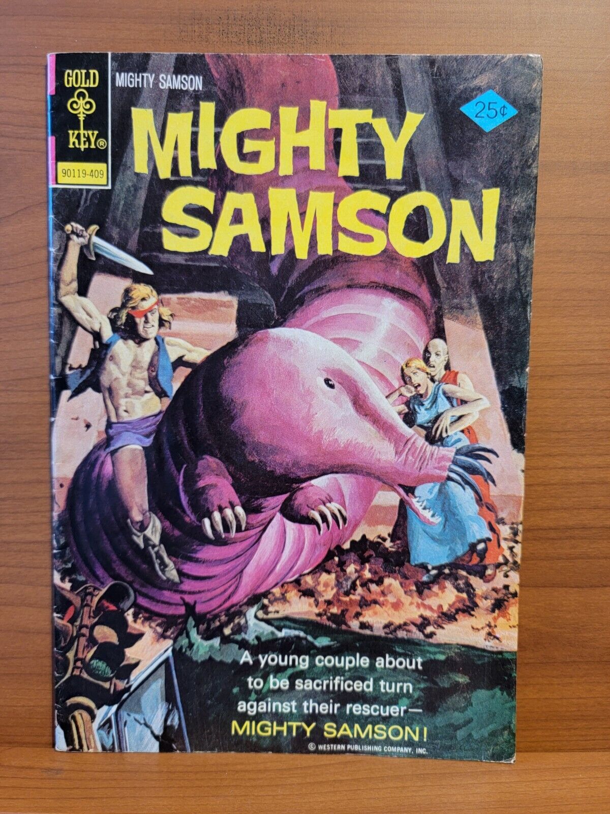 Mighty Samson #25 GD Gold Key 1974