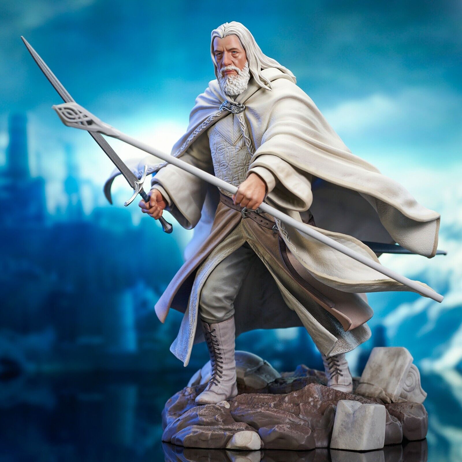 Gandalf the White Lord of the Rings Gallery Statue