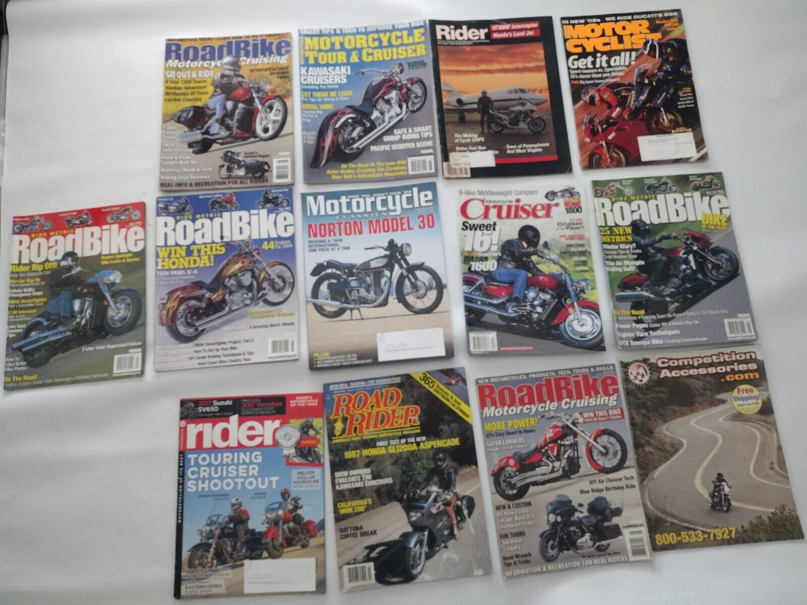 13 Motorcycle Magazine\'s Lot  A#