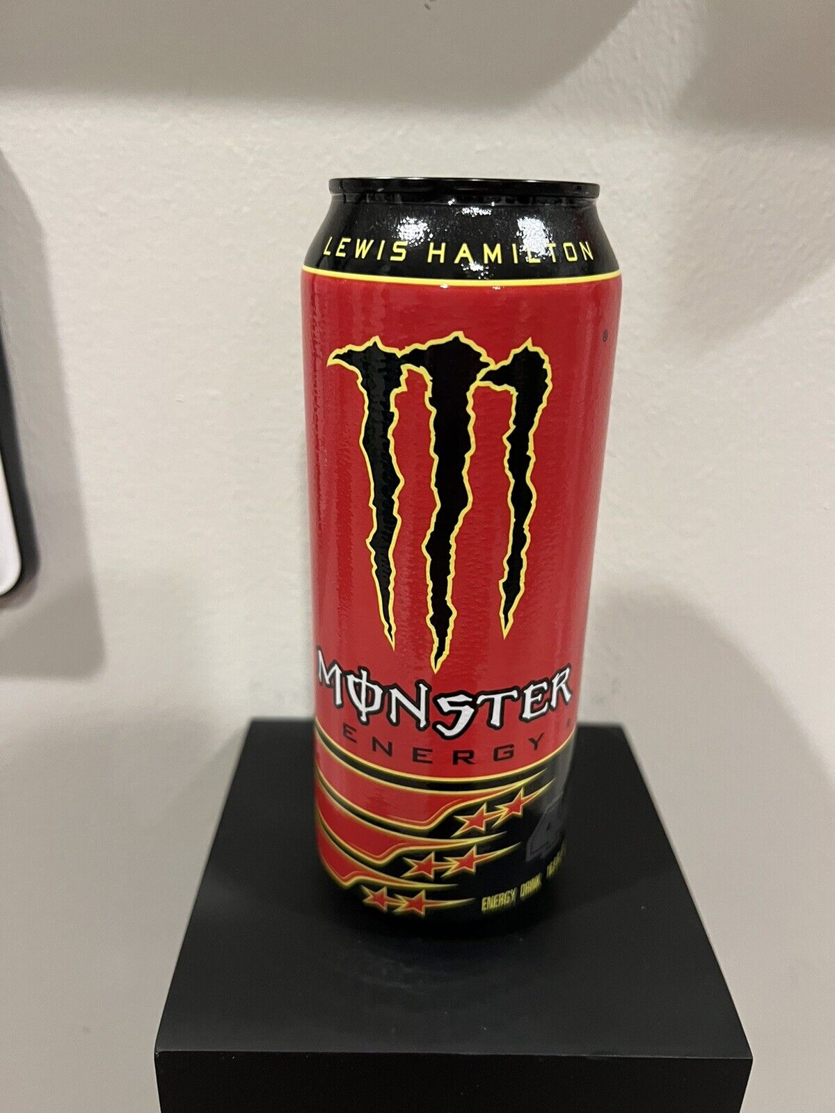 NEW Lewis Hamilton Monster Can 500 mL LH44 Formula One - Discontinued - RARE HTF