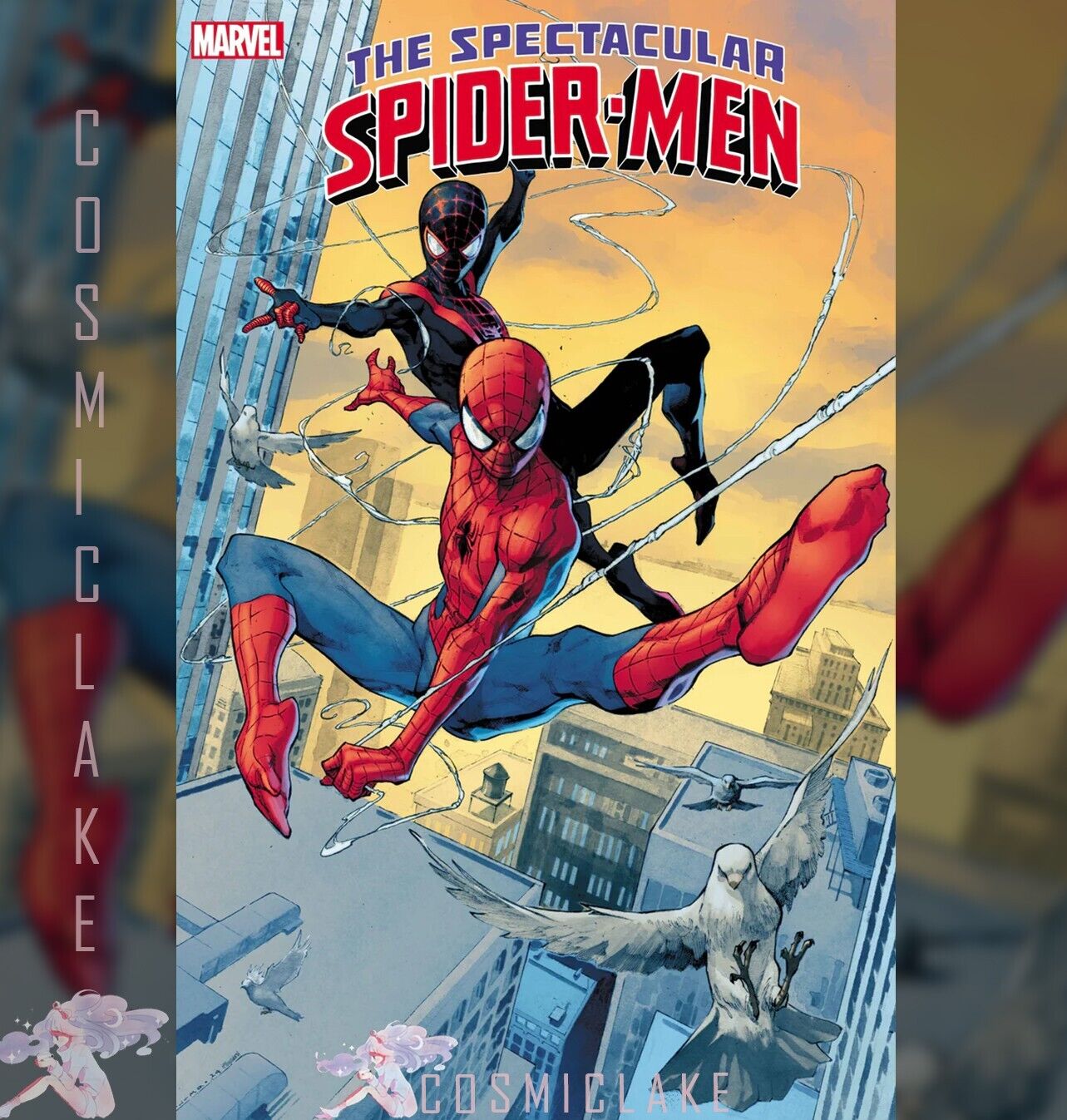 THE SPECTACULAR SPIDER-MEN #6 1:25 JEROME OPEÑA VARIANT PREORDER 8/7☪