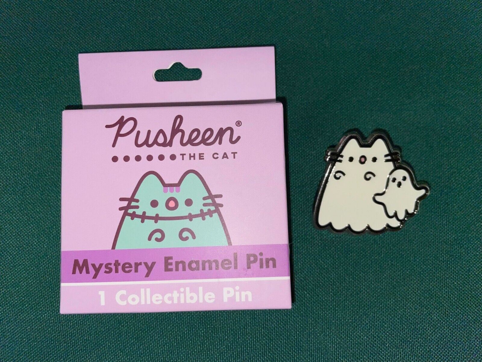 Pusheen Halloween Mystery Pin Ghost