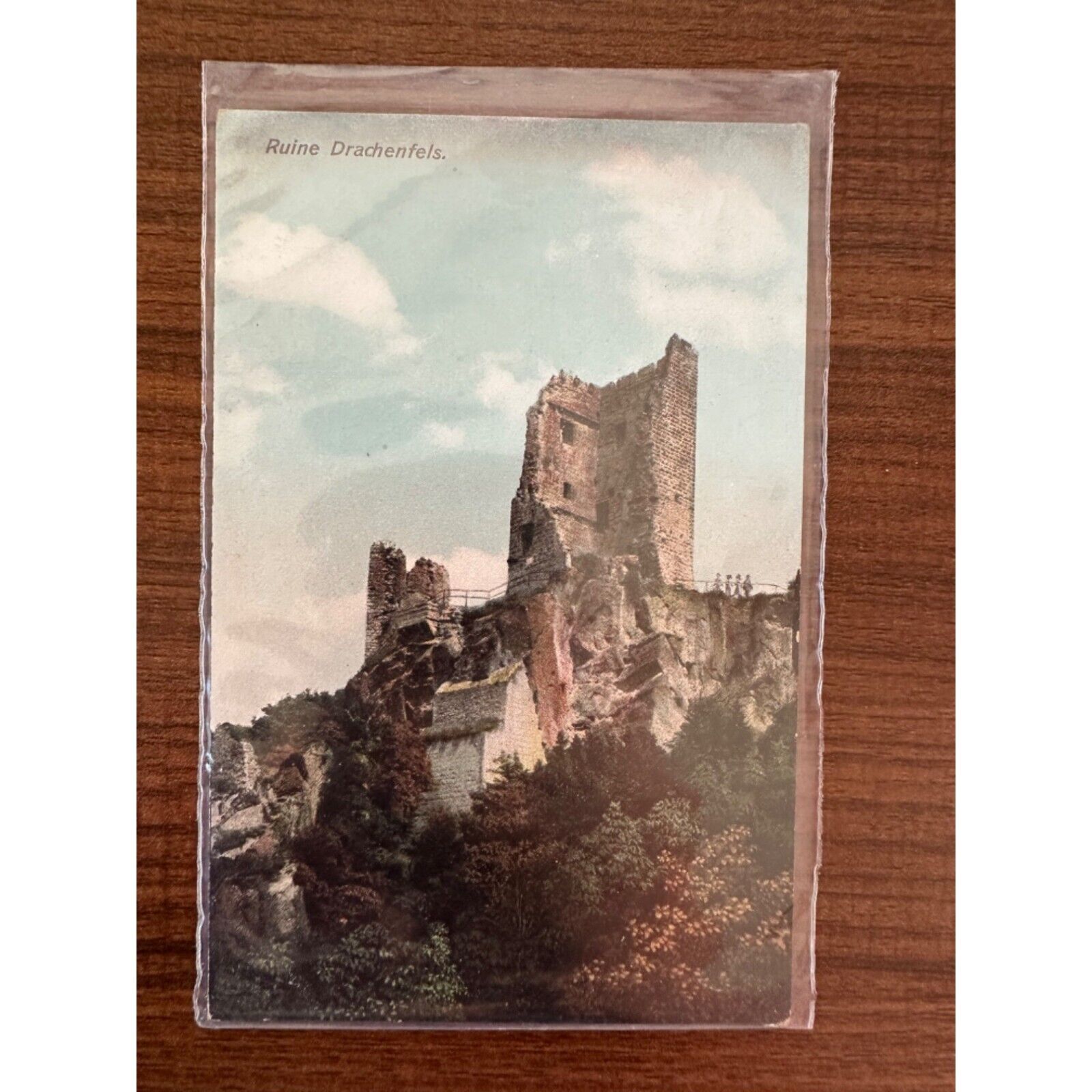 Germany Postcard Ruine Drachenfels Unposted #343