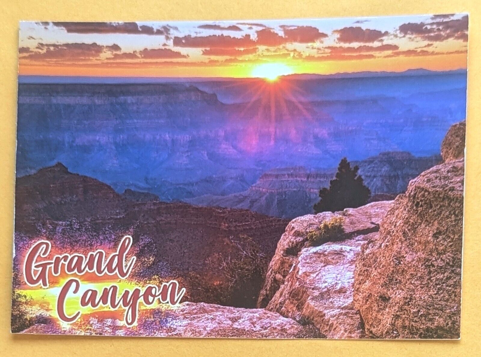  Postcard AZ: Point Sublime. Grand Canyon National Park. Arizona 