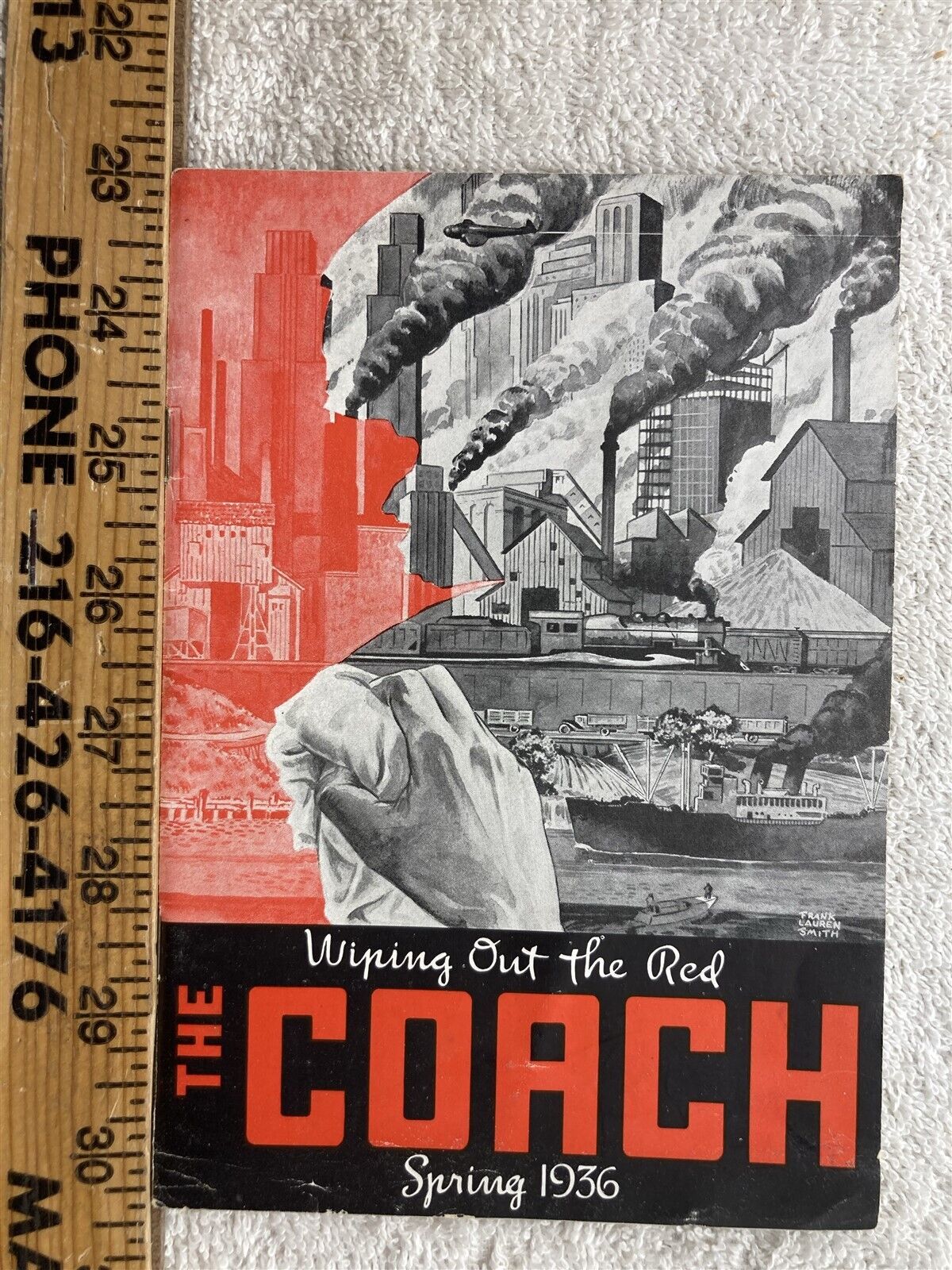 1936 Spring The Coach Vintage National Stationers Association Magazine