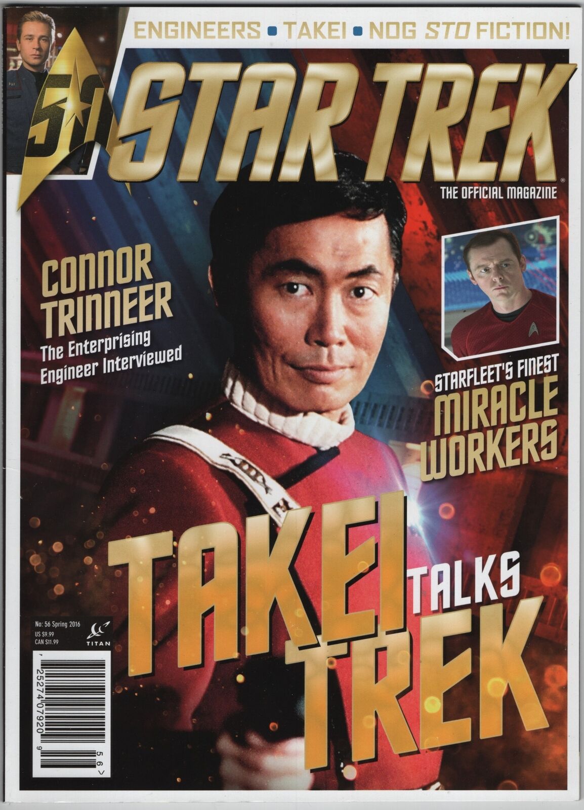 Star Trek: The Official Magazine #56 Regular Cover 2016 NEW UNREAD