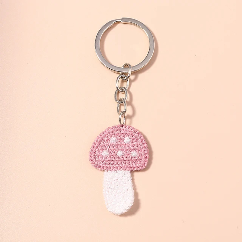 1Pc New Cartoon 3D Personality Digital Multifaceted Dice Keyrings for Keychains 