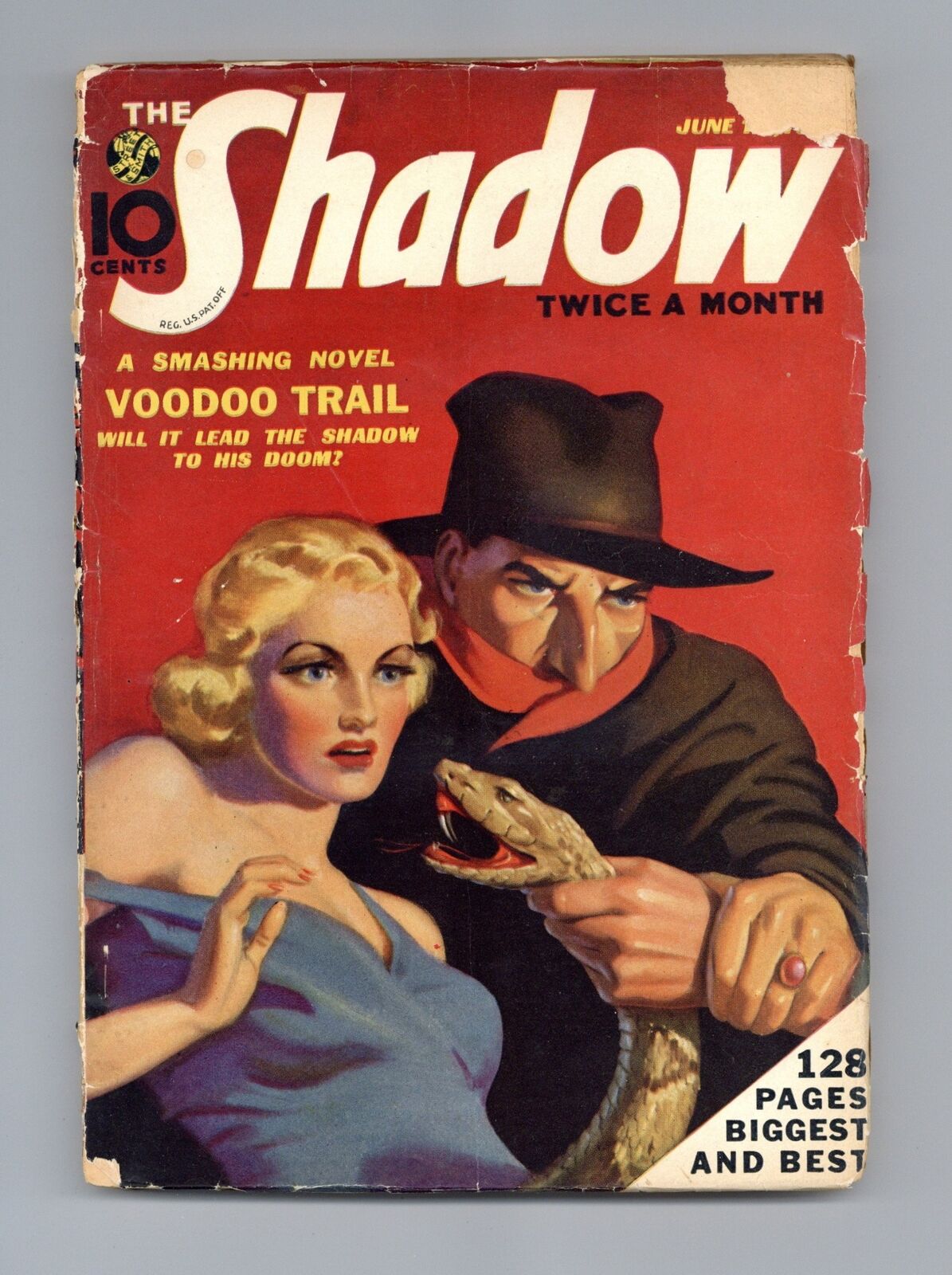 Shadow Pulp Jun 1 1938 Vol. 26 #1 FR/GD 1.5